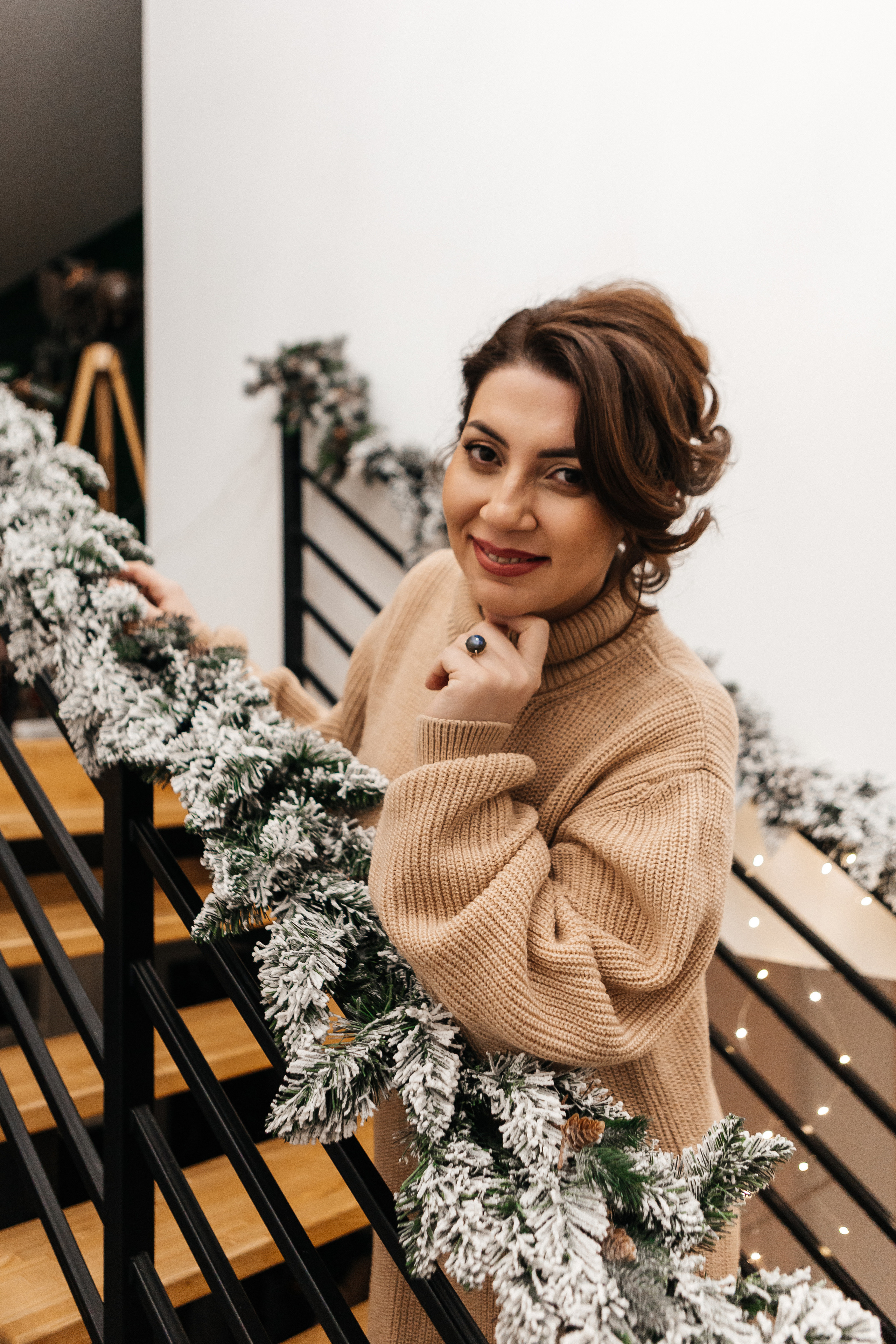 Новогодний контент для регрессолога Севиндж. Контент-фотограф в Абакане Наталья Нагибина