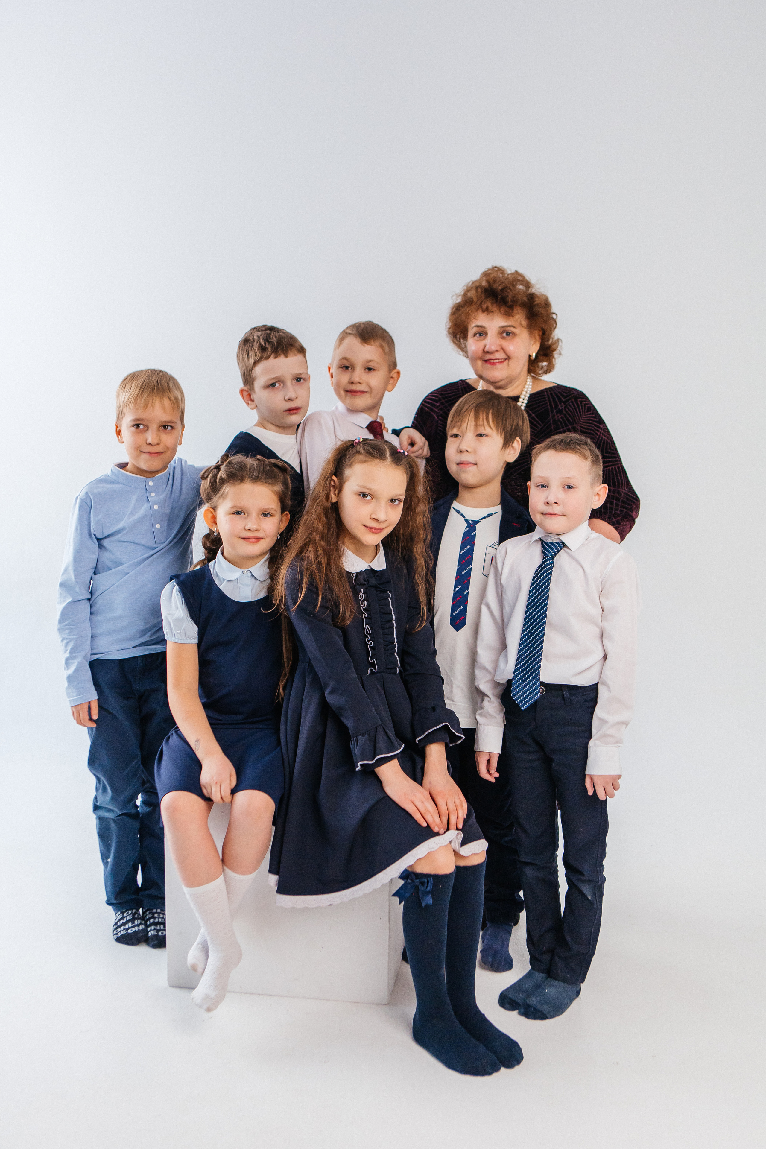 Новогодняя фотосессия для частной школы «Нью Скул». Контент-фотограф в Абакане Наталья Нагибина