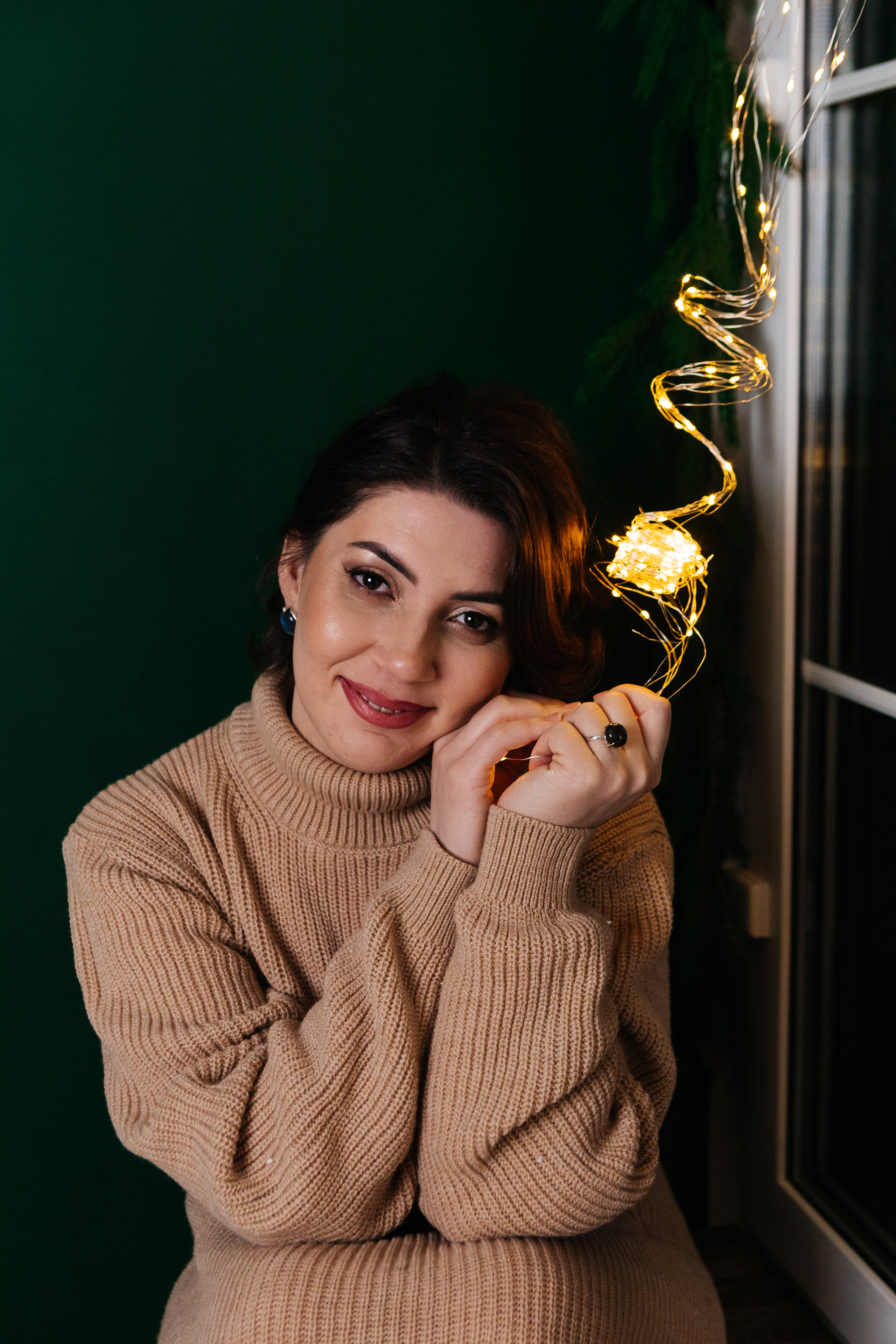 Новогодний контент для регрессолога Севиндж. Контент-фотограф в Абакане Наталья Нагибина