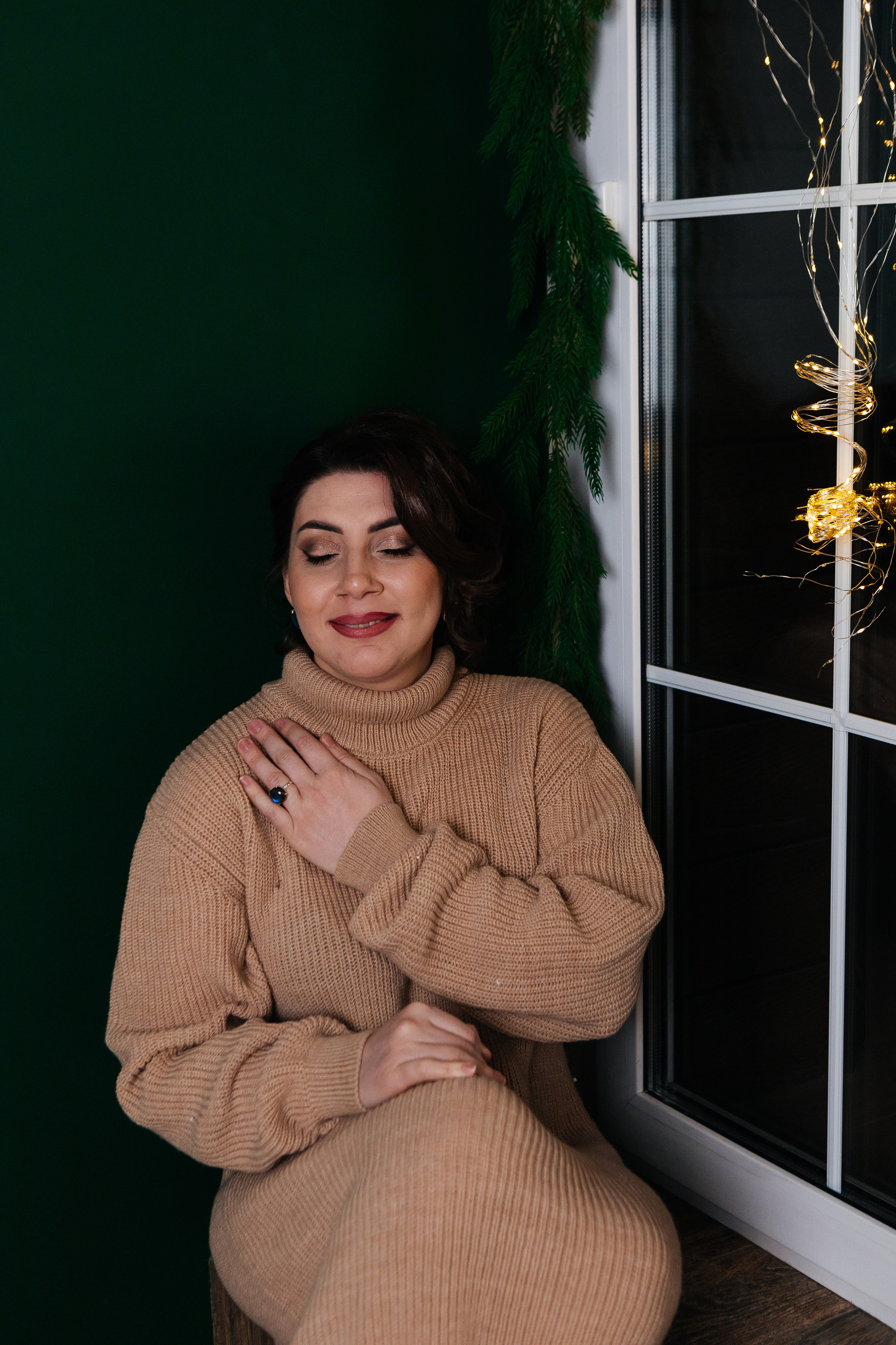 Новогодний контент для регрессолога Севиндж. Контент-фотограф в Абакане Наталья Нагибина