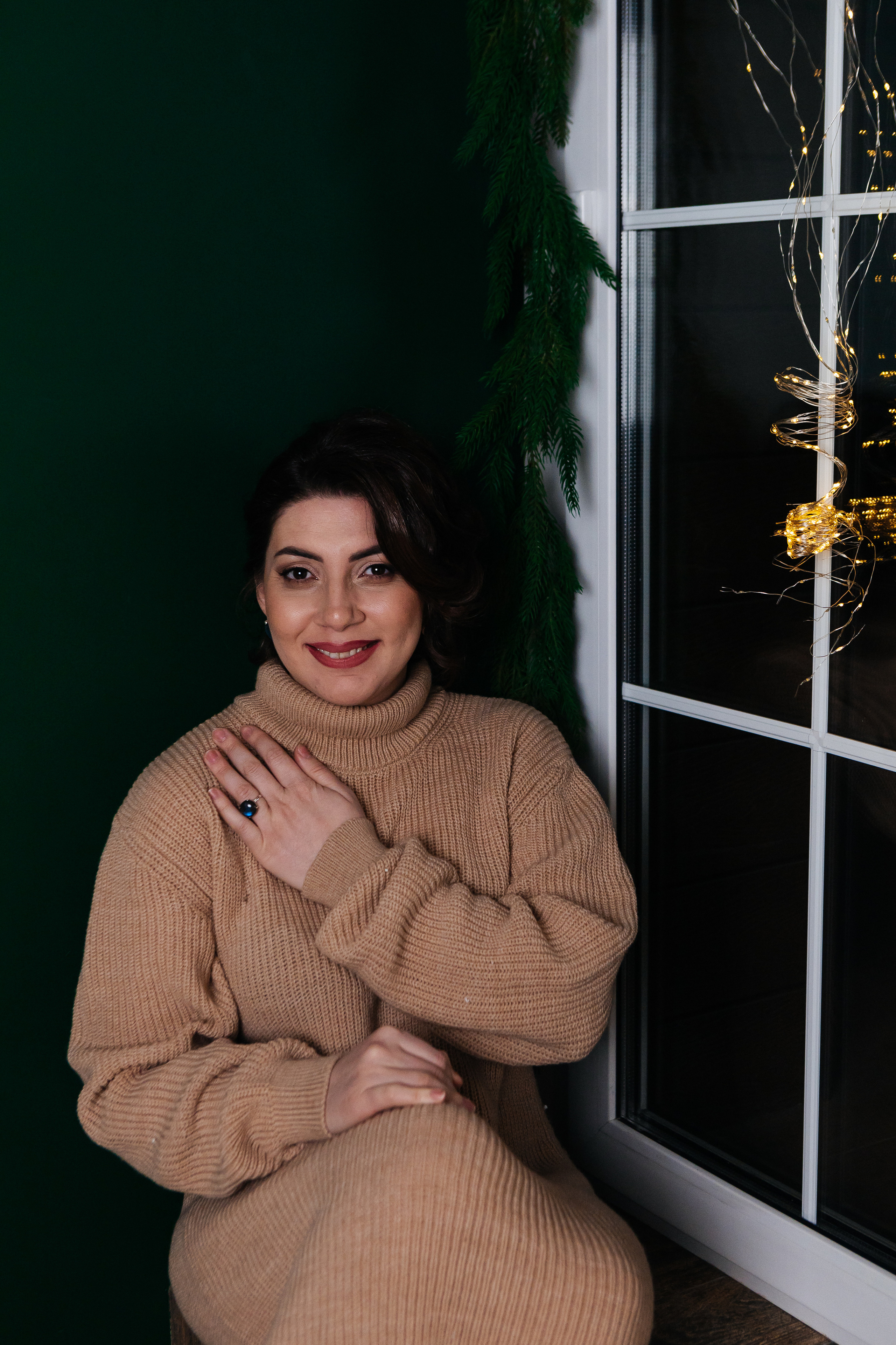 Новогодний контент для регрессолога Севиндж. Контент-фотограф в Абакане Наталья Нагибина