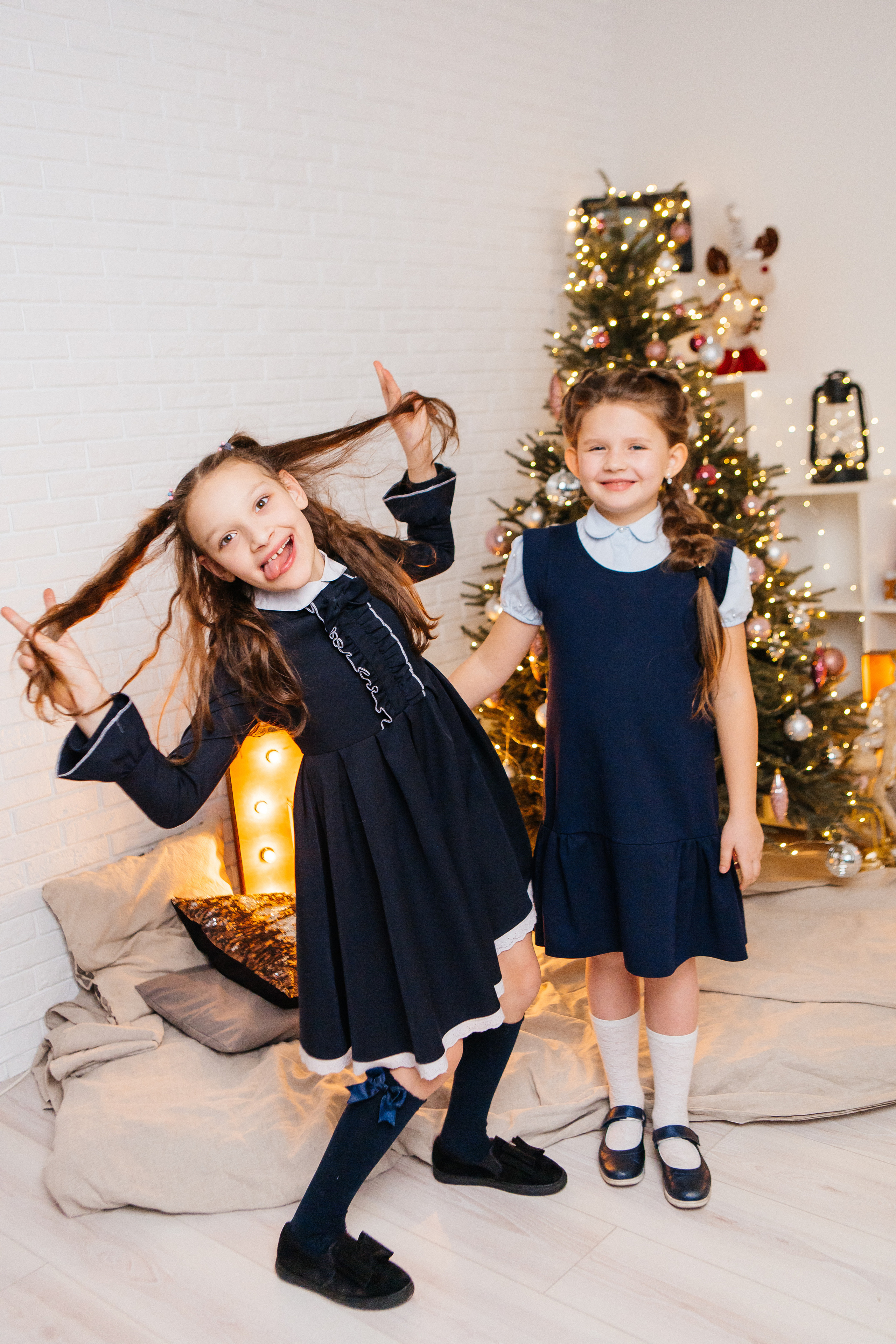 Новогодняя фотосессия для частной школы «Нью Скул». Контент-фотограф в Абакане Наталья Нагибина