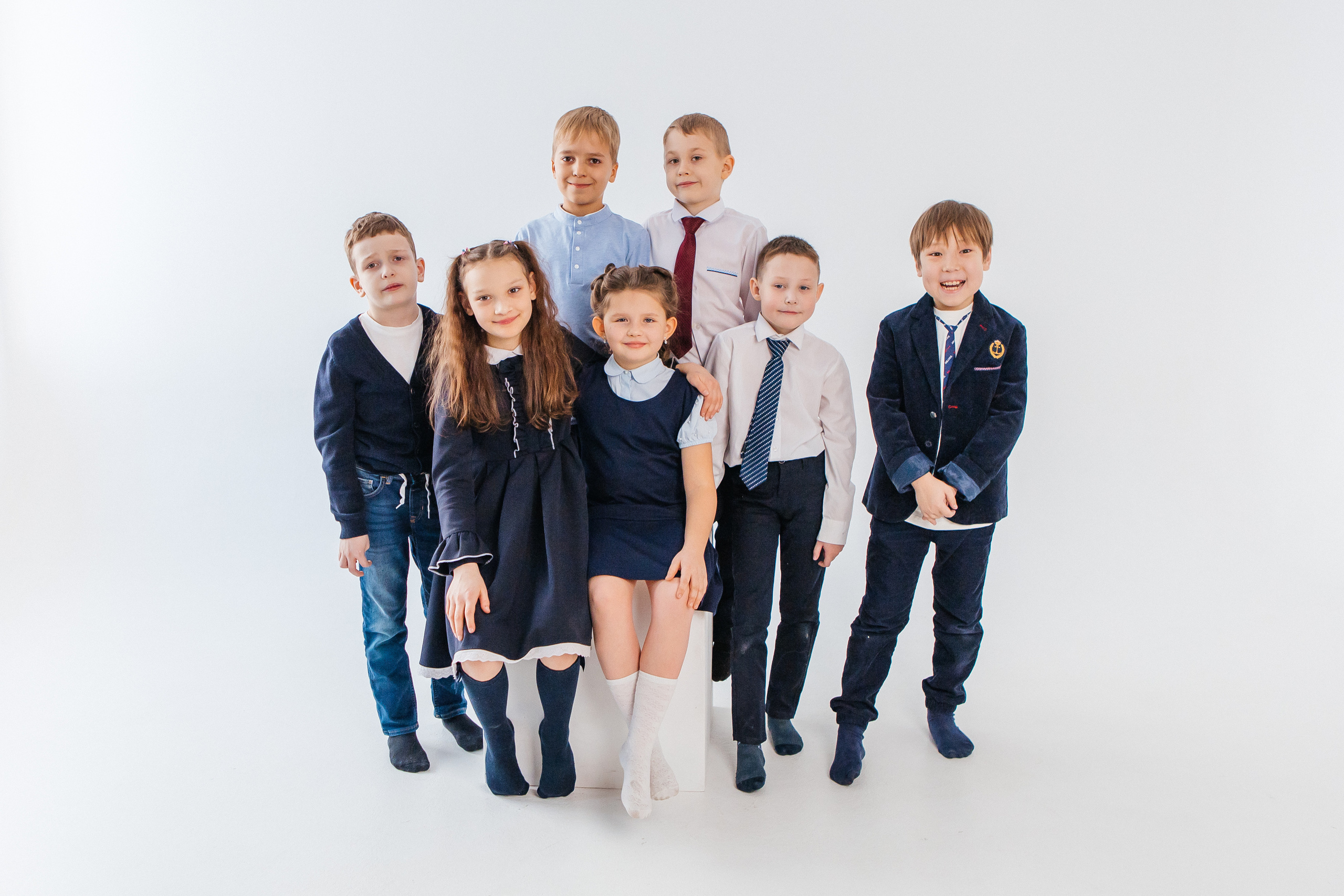 Новогодняя фотосессия для частной школы «Нью Скул». Контент-фотограф в Абакане Наталья Нагибина