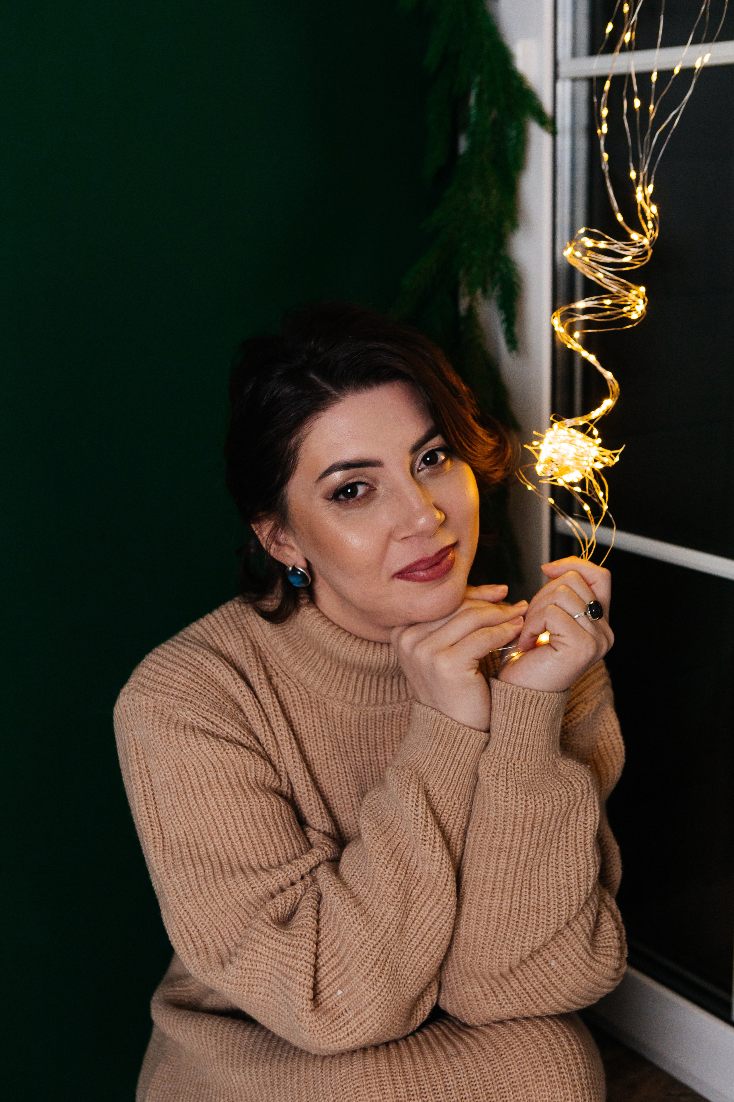 Новогодний контент для регрессолога Севиндж. Контент-фотограф в Абакане Наталья Нагибина