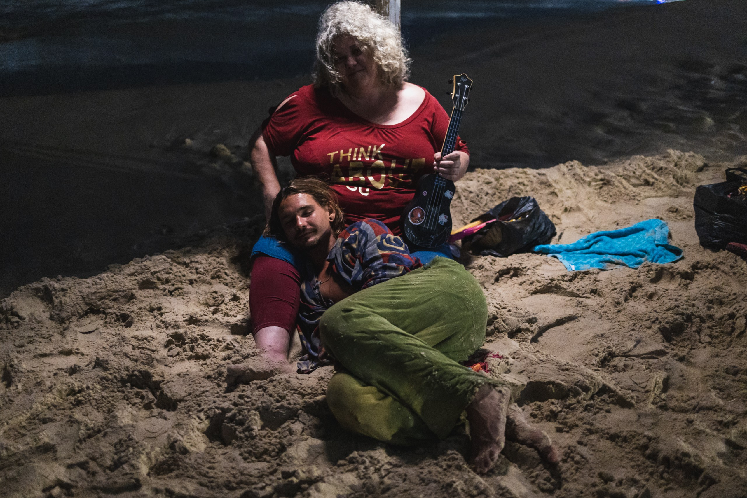 “Buddy” backstage