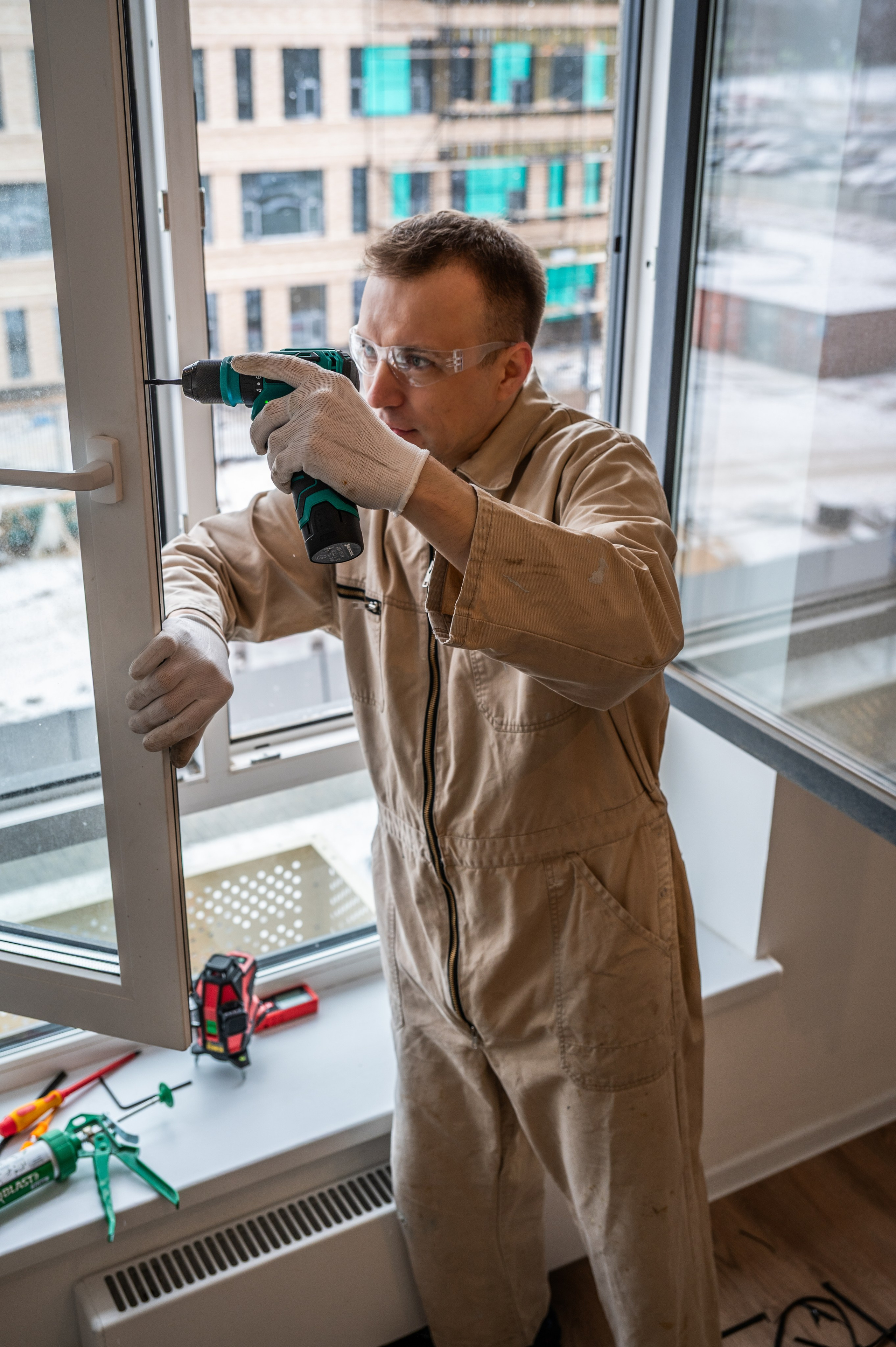 Фотосъемка для монтажника окон. Фотограф Лобанов Антон, г. Москва