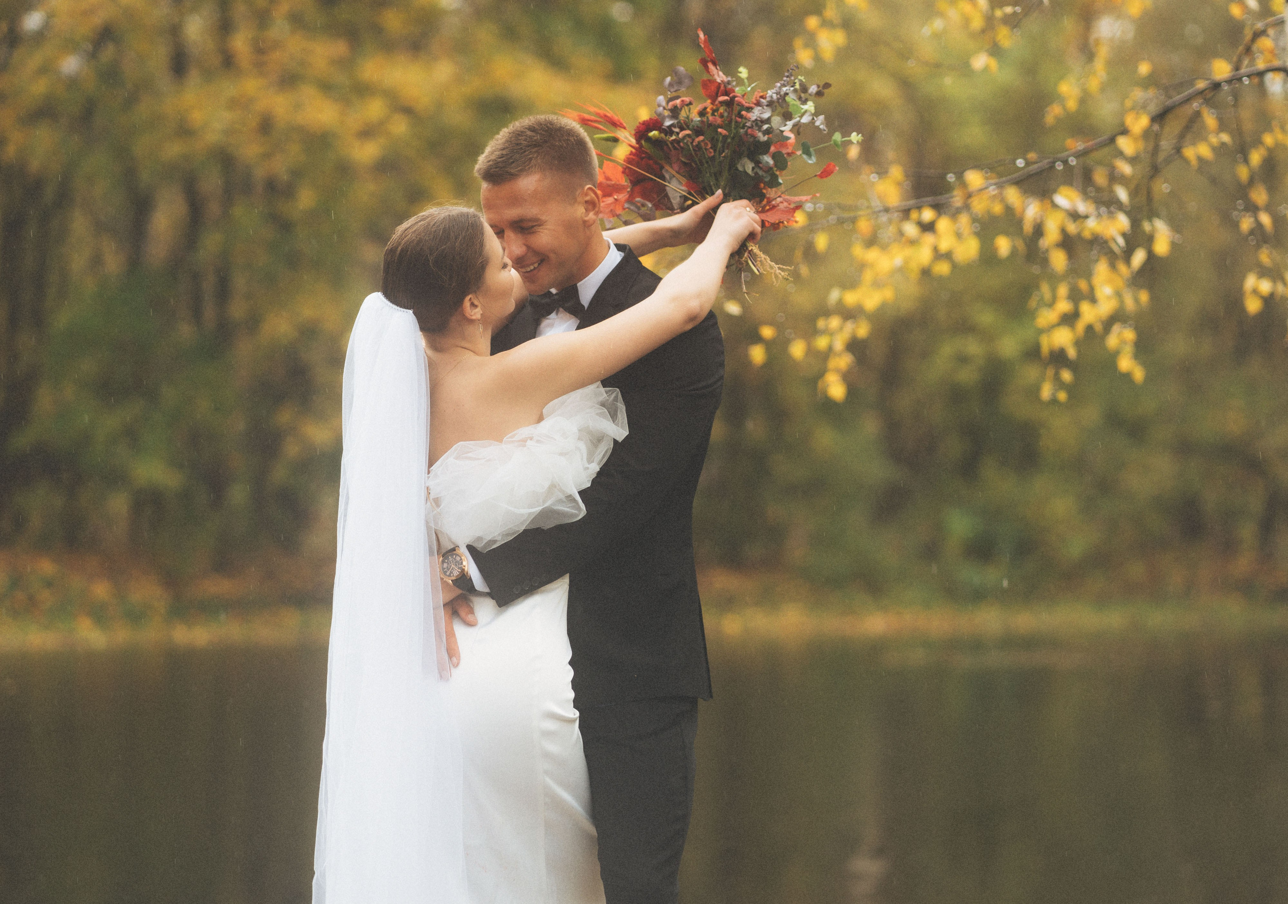 Прогулка жениха и невесты в Усадьбе Кусково. Свадебный, семейный, детский, женский фотограф в Москве Дина Мажейка