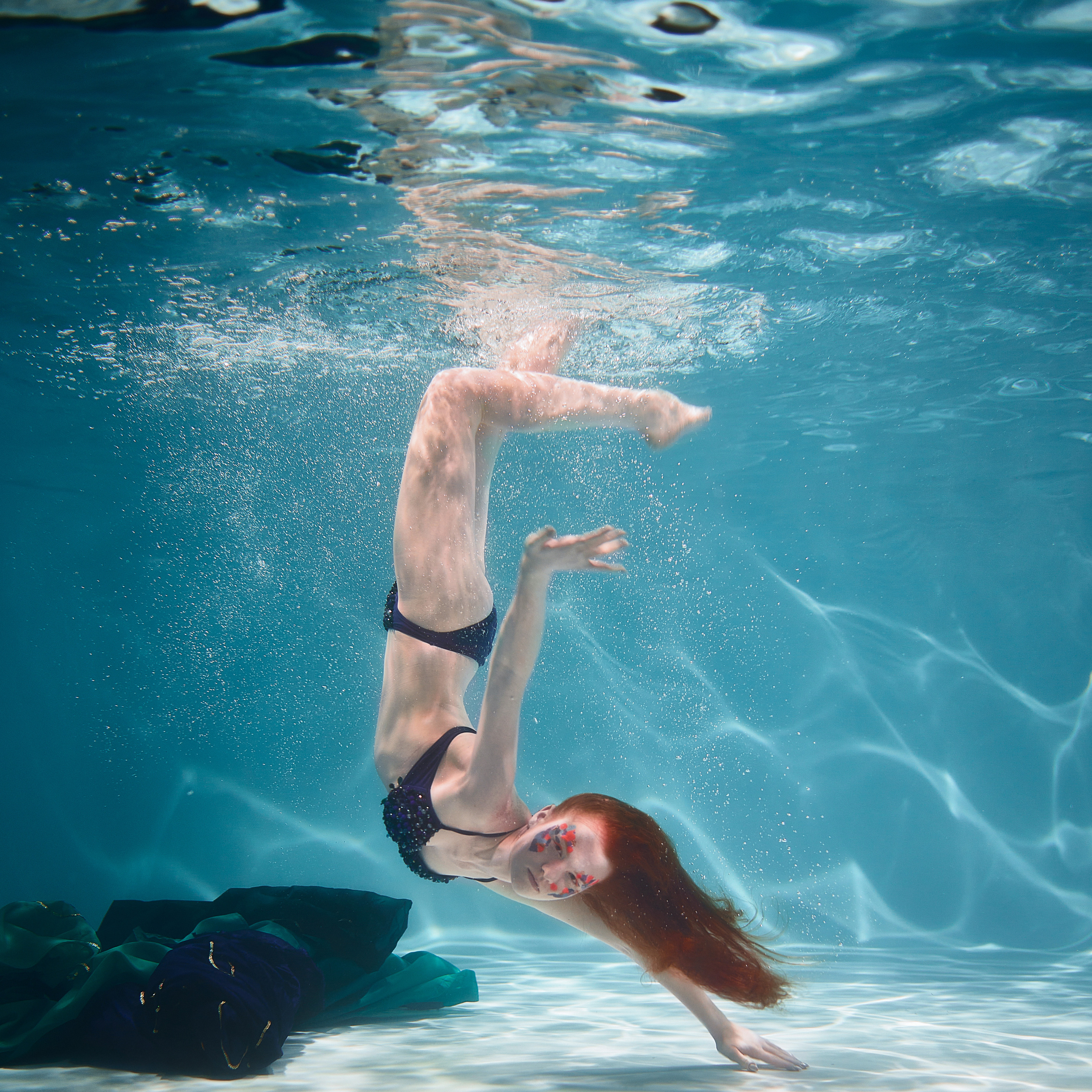 Под водой. Свадебный и Семейный фотограф Москва Петушок Наталья