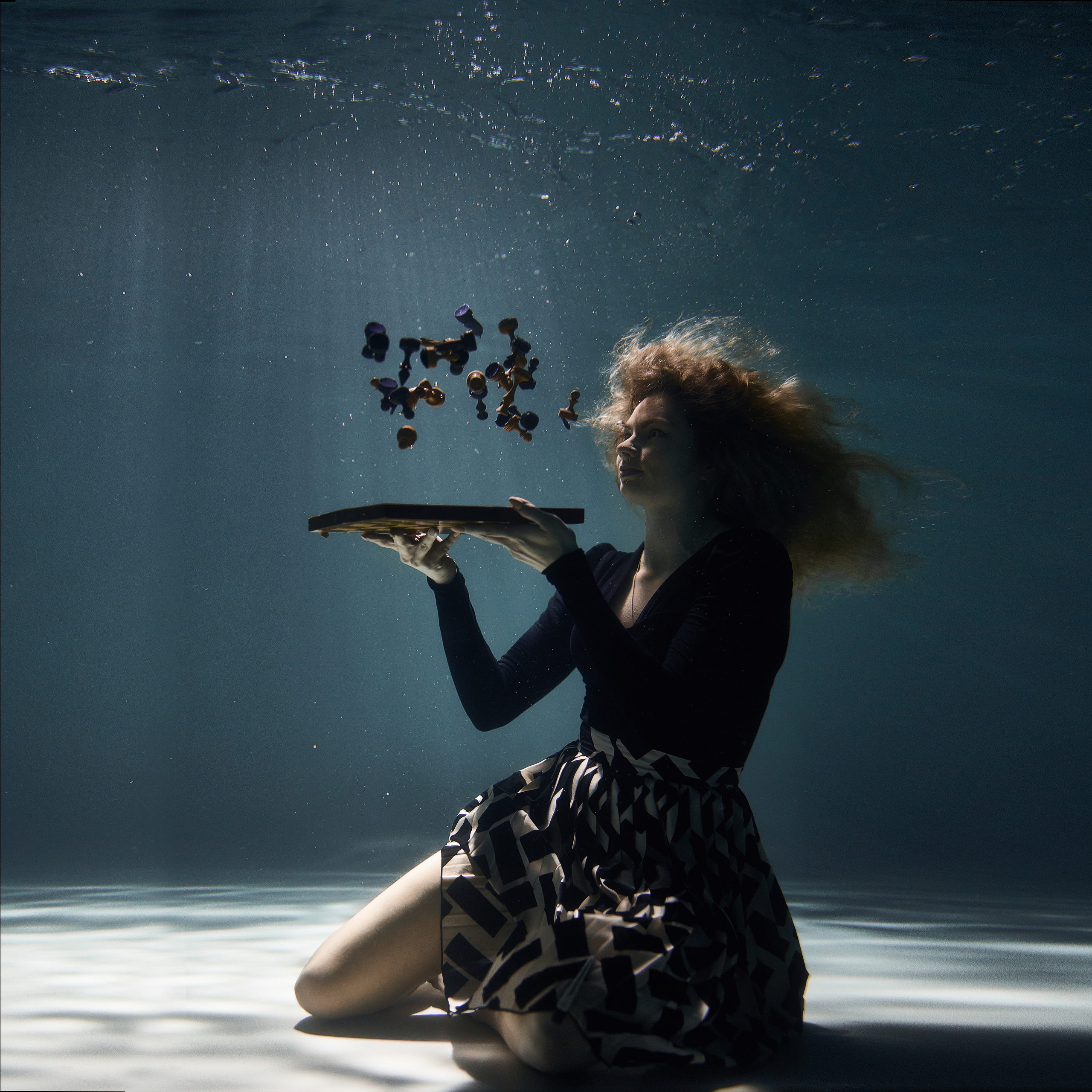 Под водой. Свадебный и Семейный фотограф Москва Петушок Наталья