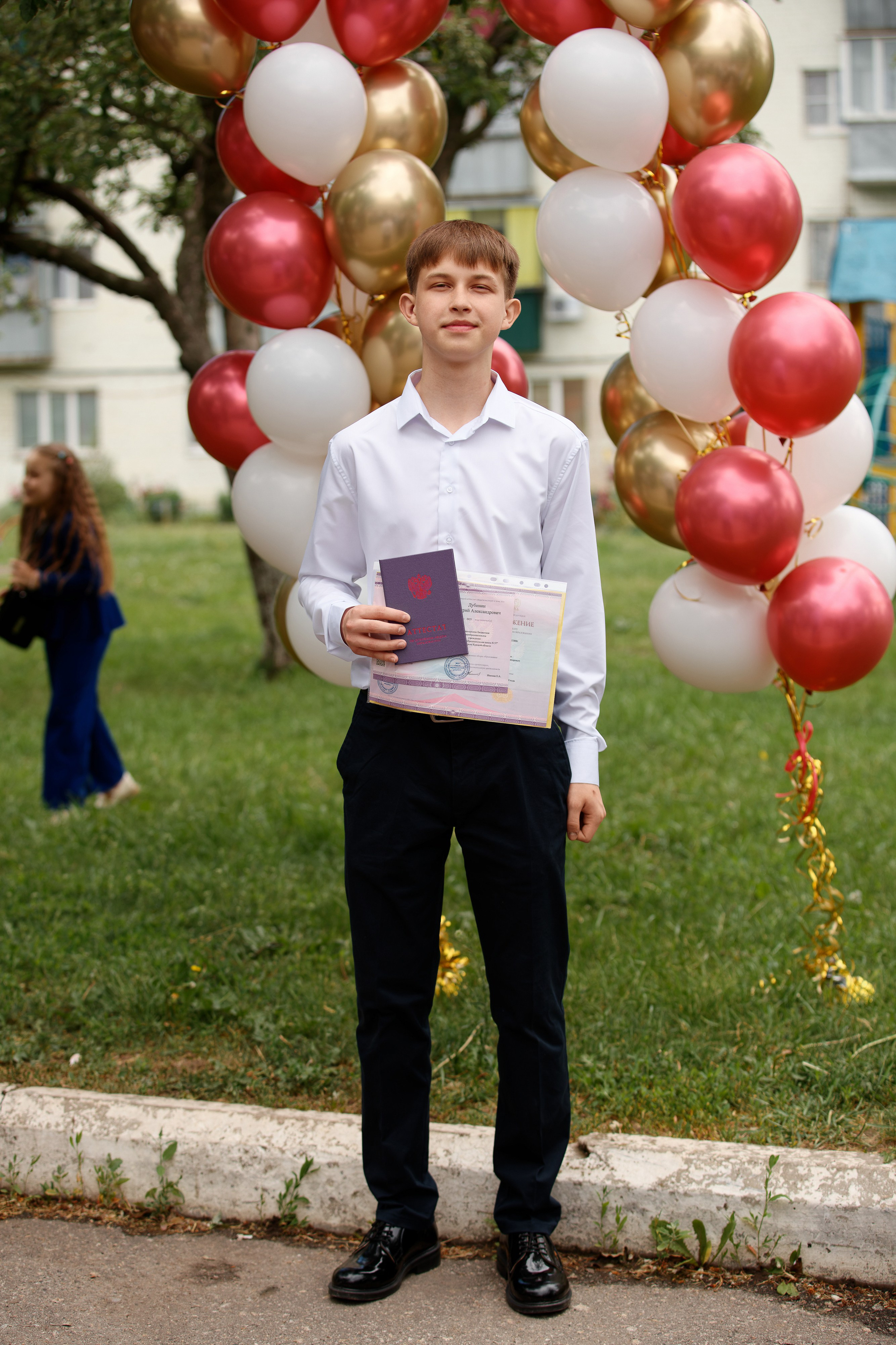 Вручение аттестатов Школа № 57. Семейный фотограф — Макс Белогрудов