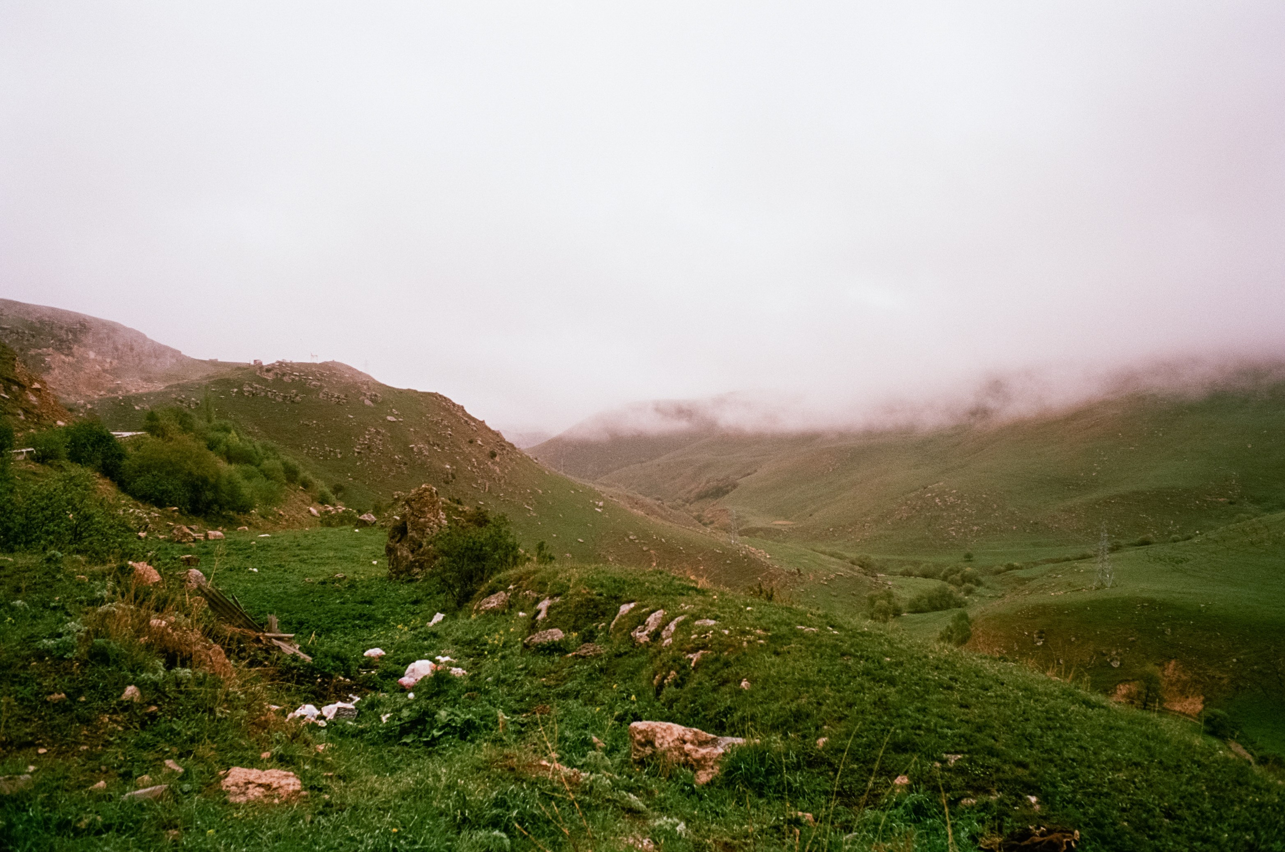 Парк Ессентуки и дорога к перевалу / Kodak Aerocolor IV / BESSA-T
