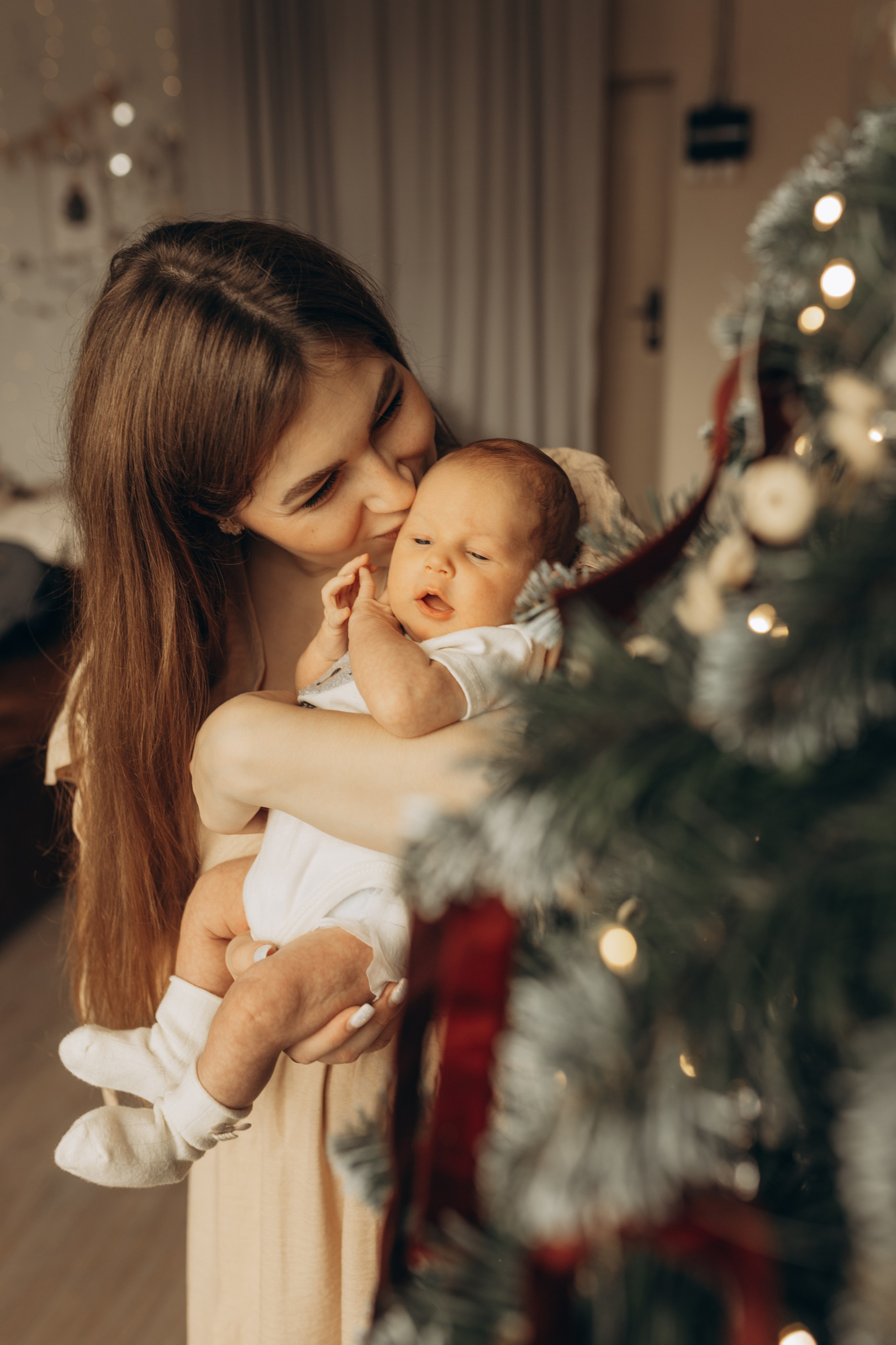 Мама и малыш. Первый месяц вместе. Фотограф в Ставрополе Svetlana Matveeva