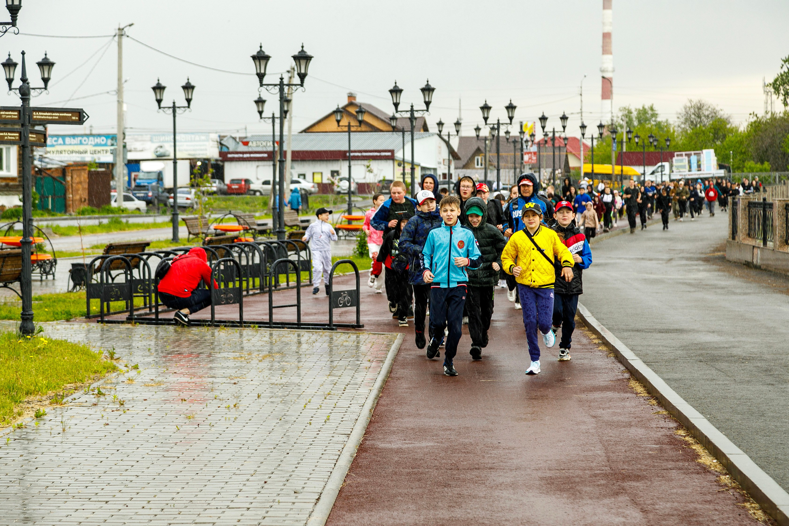 «СпортЛето» и «Зарядка с чемпионом» — семья Сармачевых 😋. Фотограф Андрей Гузеев