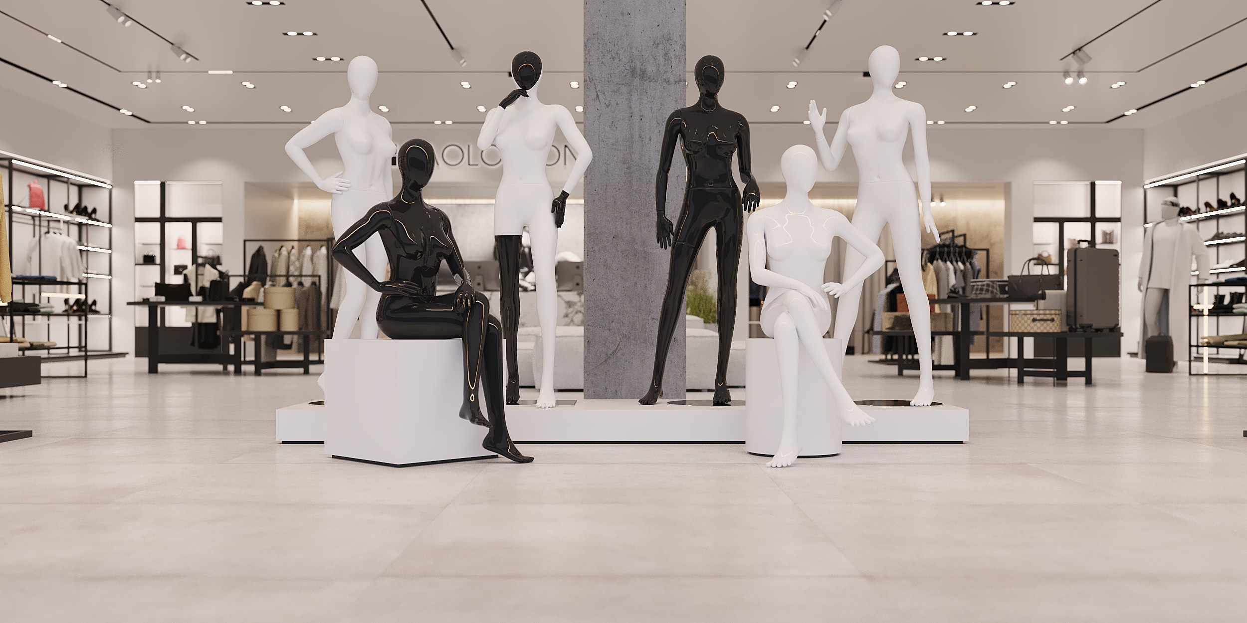 Обувной магазин Paolo Conte ТРЦ Афимолл Сити. Студия дизайна интерьера в Москве Калараш Александр