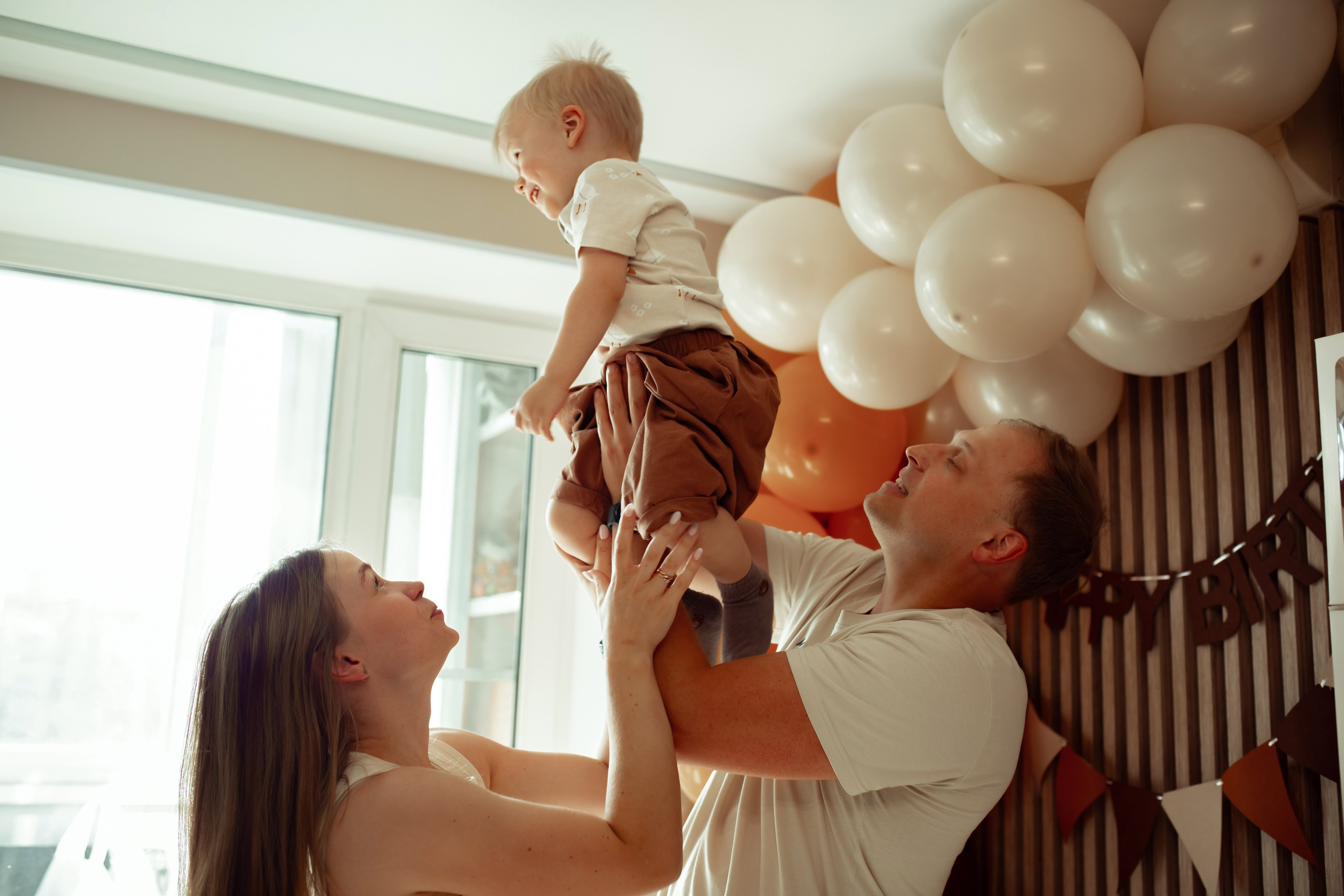 День рождение Арсения+домашняя съемка. Семейный и детский фотограф в Москве Дорогова Екатерина