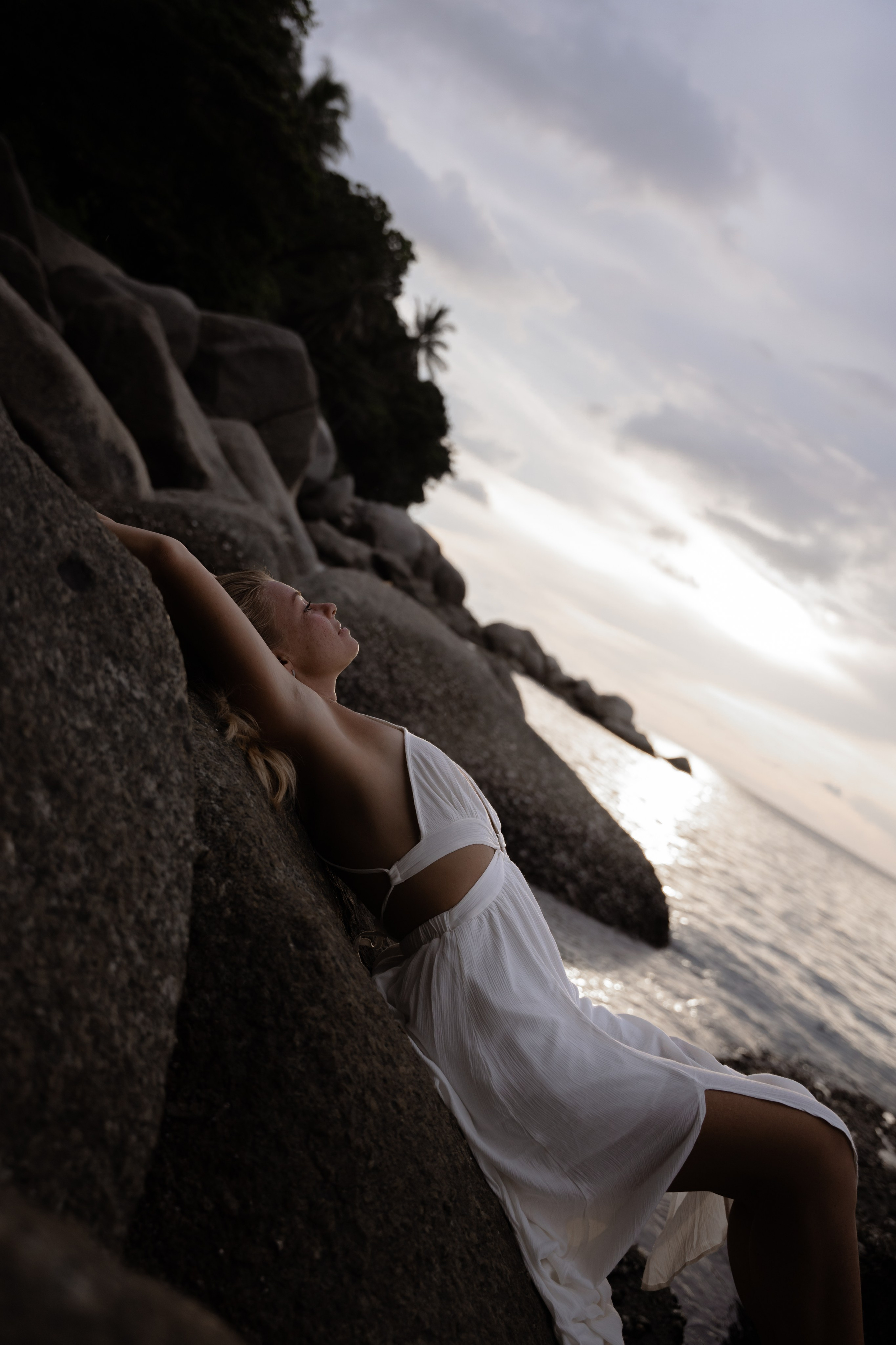 Съемка на камнях