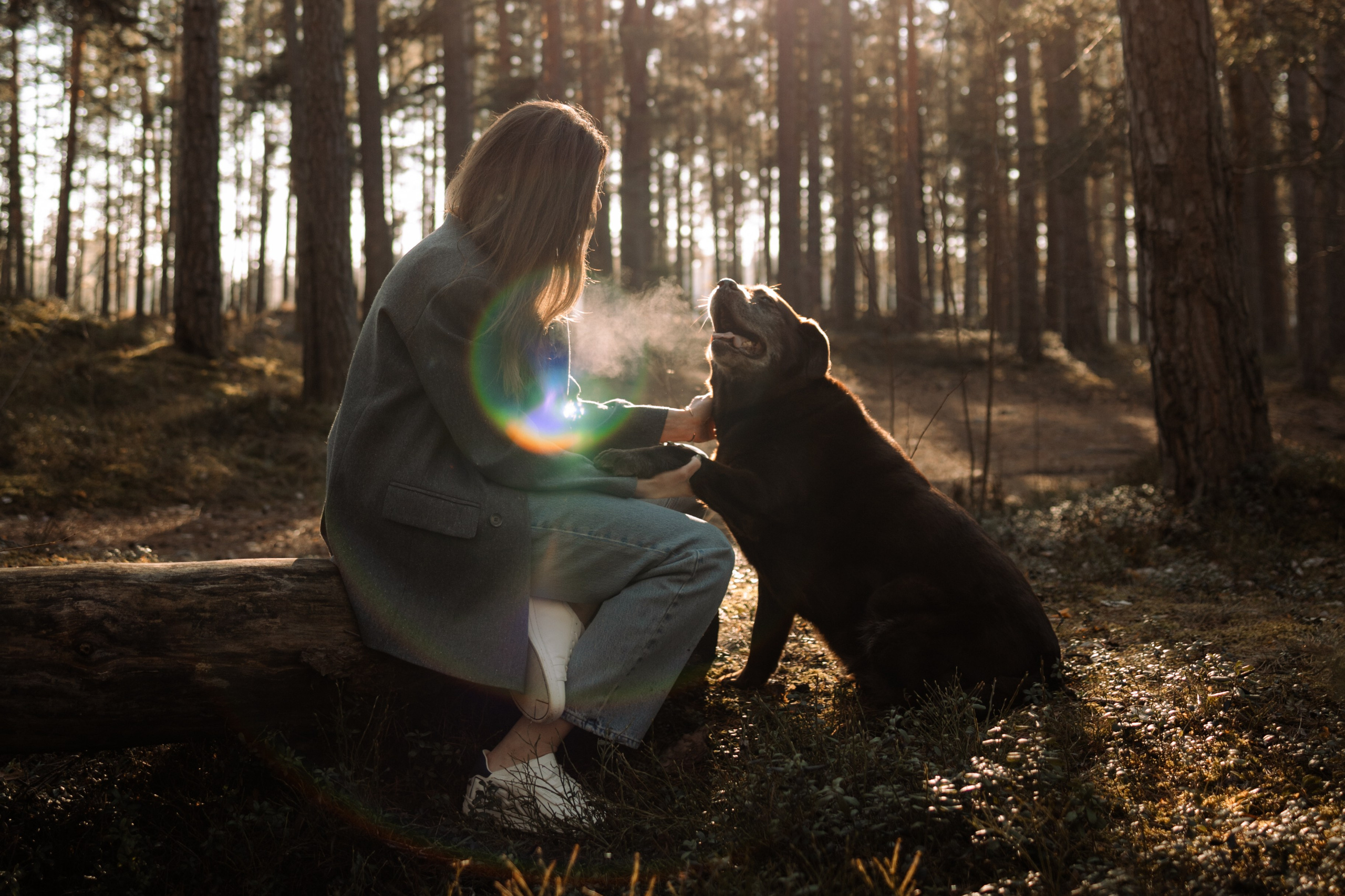Оля и Питоня. Фотограф — Анималист | Санкт-Петербург