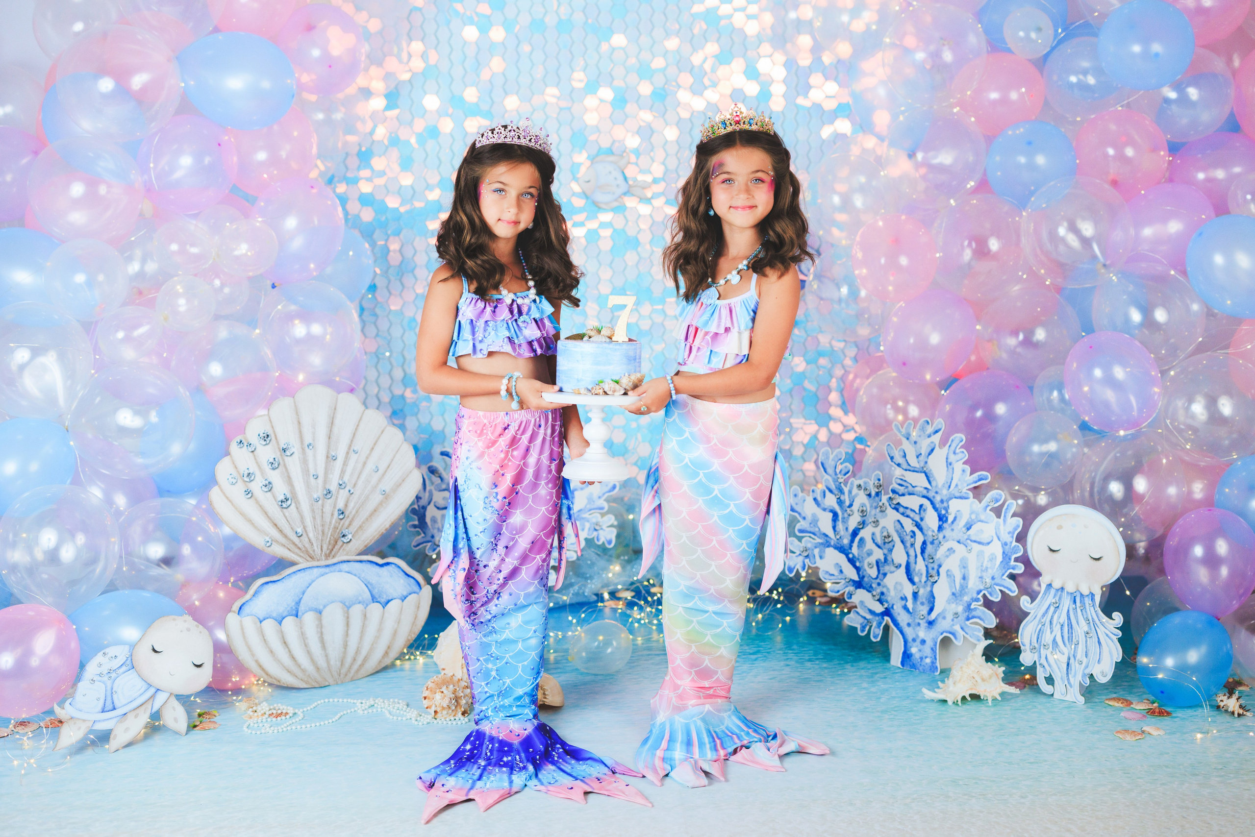 Детская фотосессия в образе «РУСАЛОЧКА», город Краснодар. Семейный и детский фотограф в Краснодаре Анна Трашкова