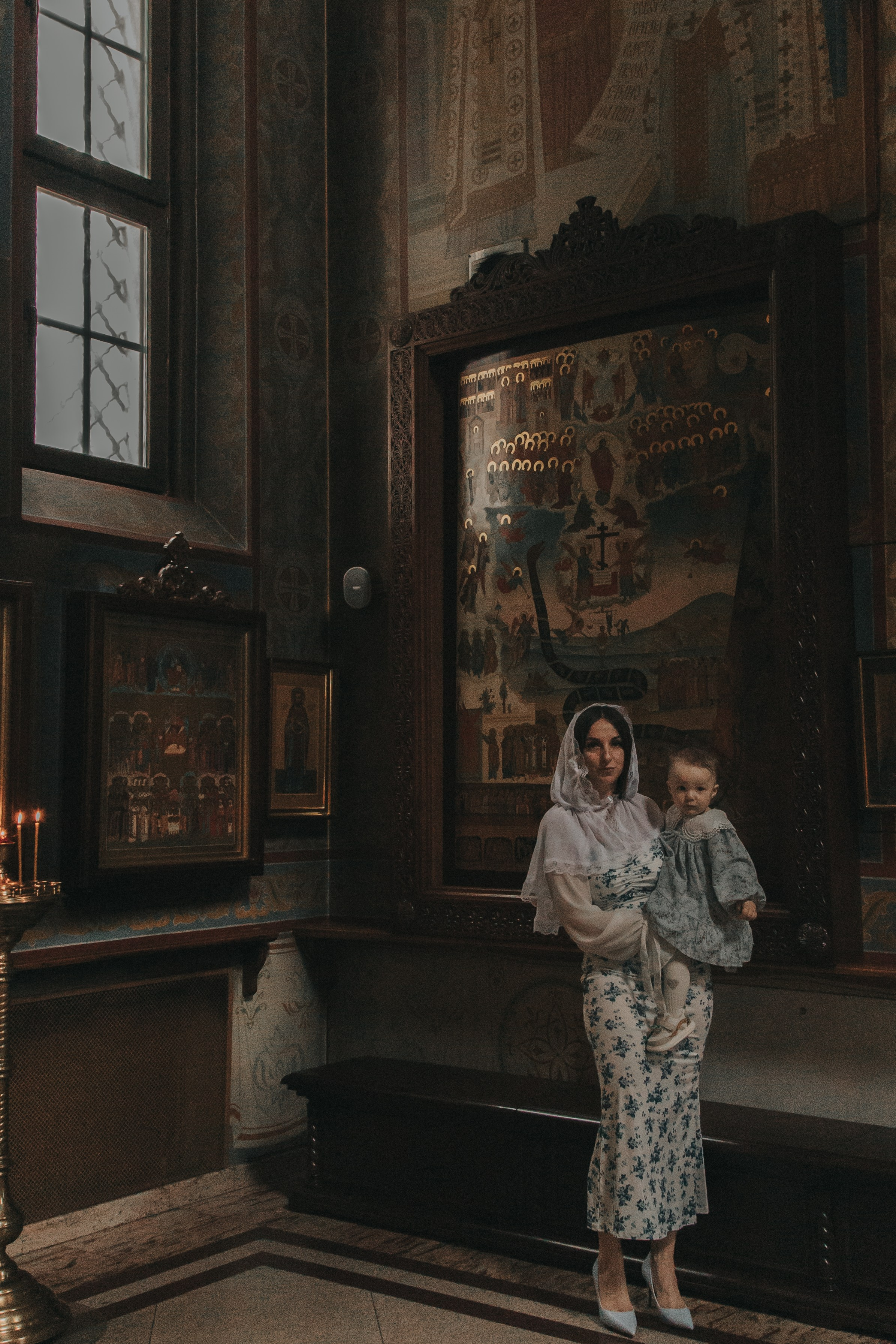 Крестины Храм Новомучеников Церкви Русской. Юлия Егорова | Фотограф Королёв, Москва, МО • Портреты • Свадьбы • Street • Love Story