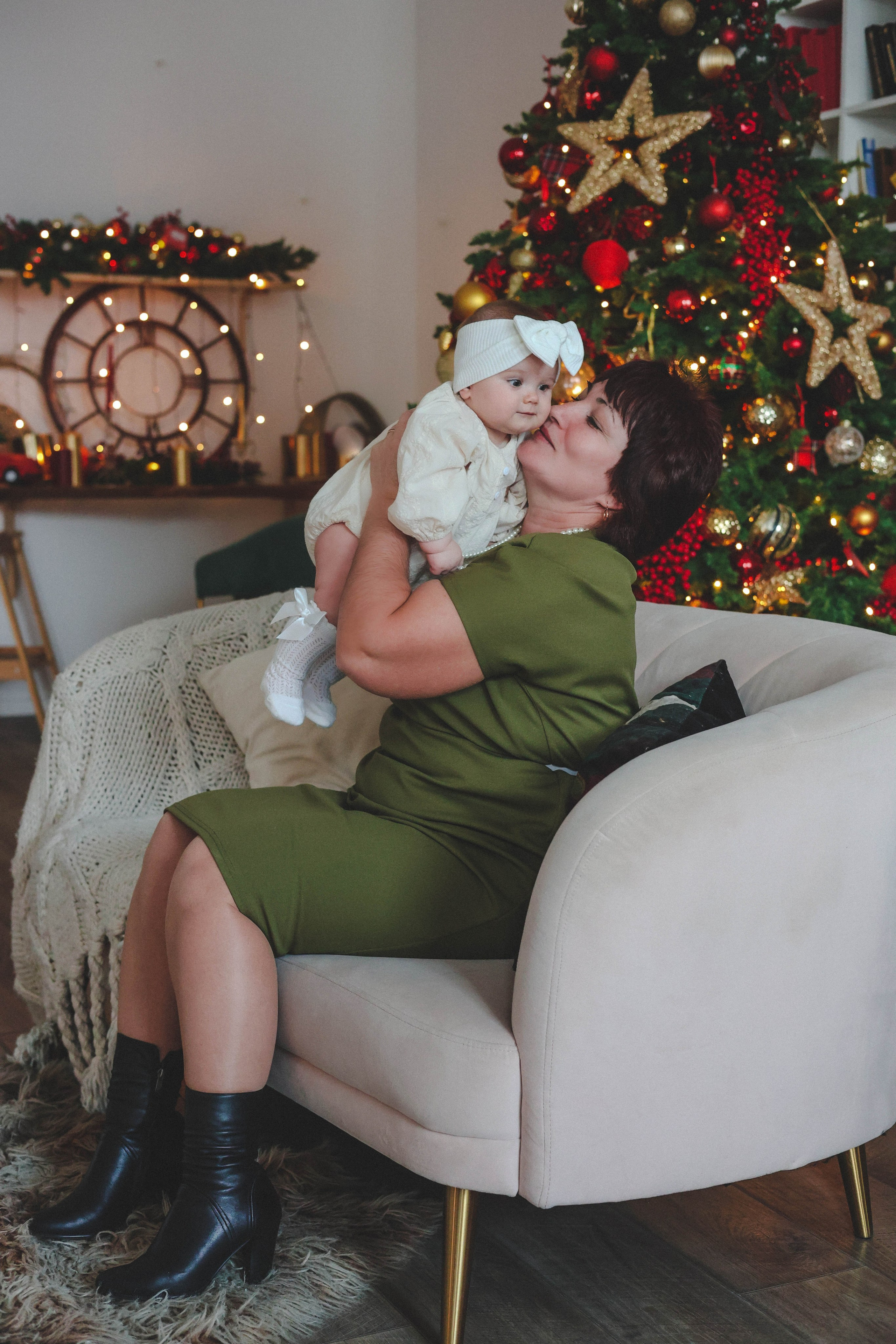 Новогодняя история «Светлана и ее семья». Фотограф в Москве Анастасия Калинина