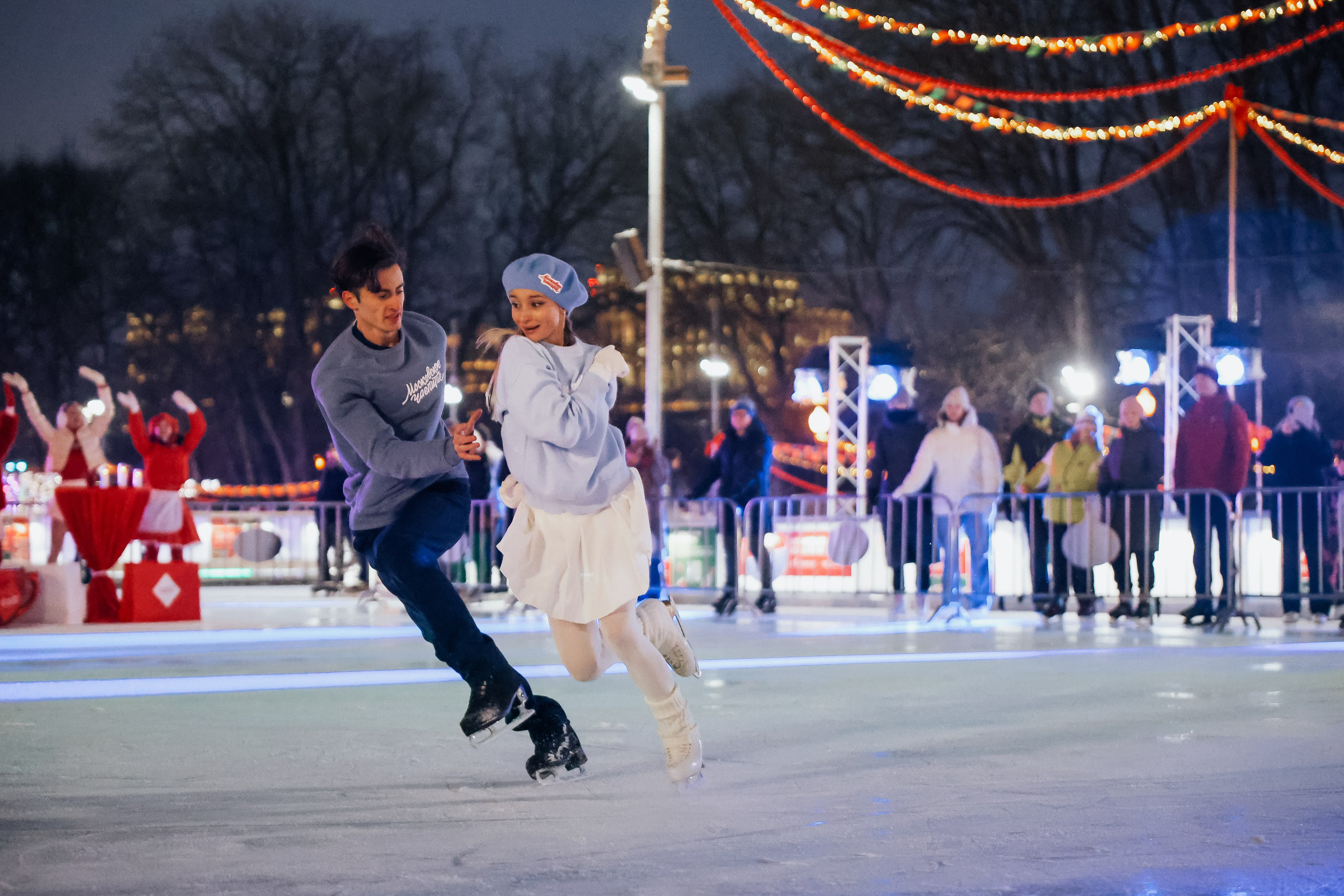Ледовое шоу Парк Культуры проект Московское Чаепитие. Фотограф и видеограф Анна Домашенко
