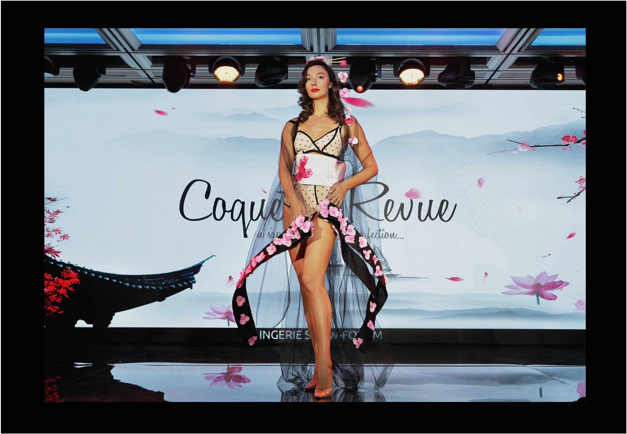 Модный показ белья "Coquette Revue". Дмитрий Лившиц - фотограф. Москва