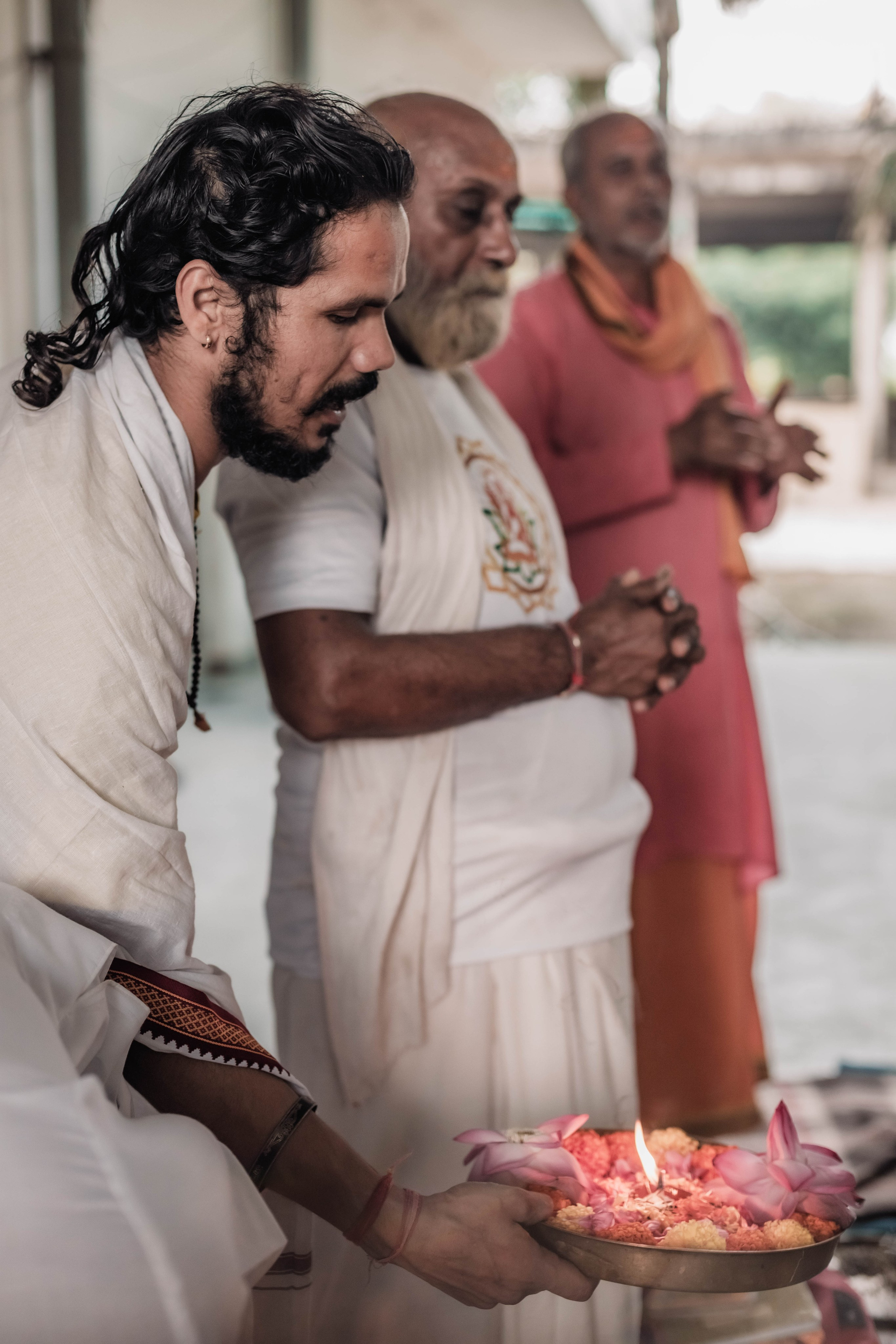Pitri Paksha yagyas & poojas Devraha Baba ji ashram. Mariam Bagdasaryan