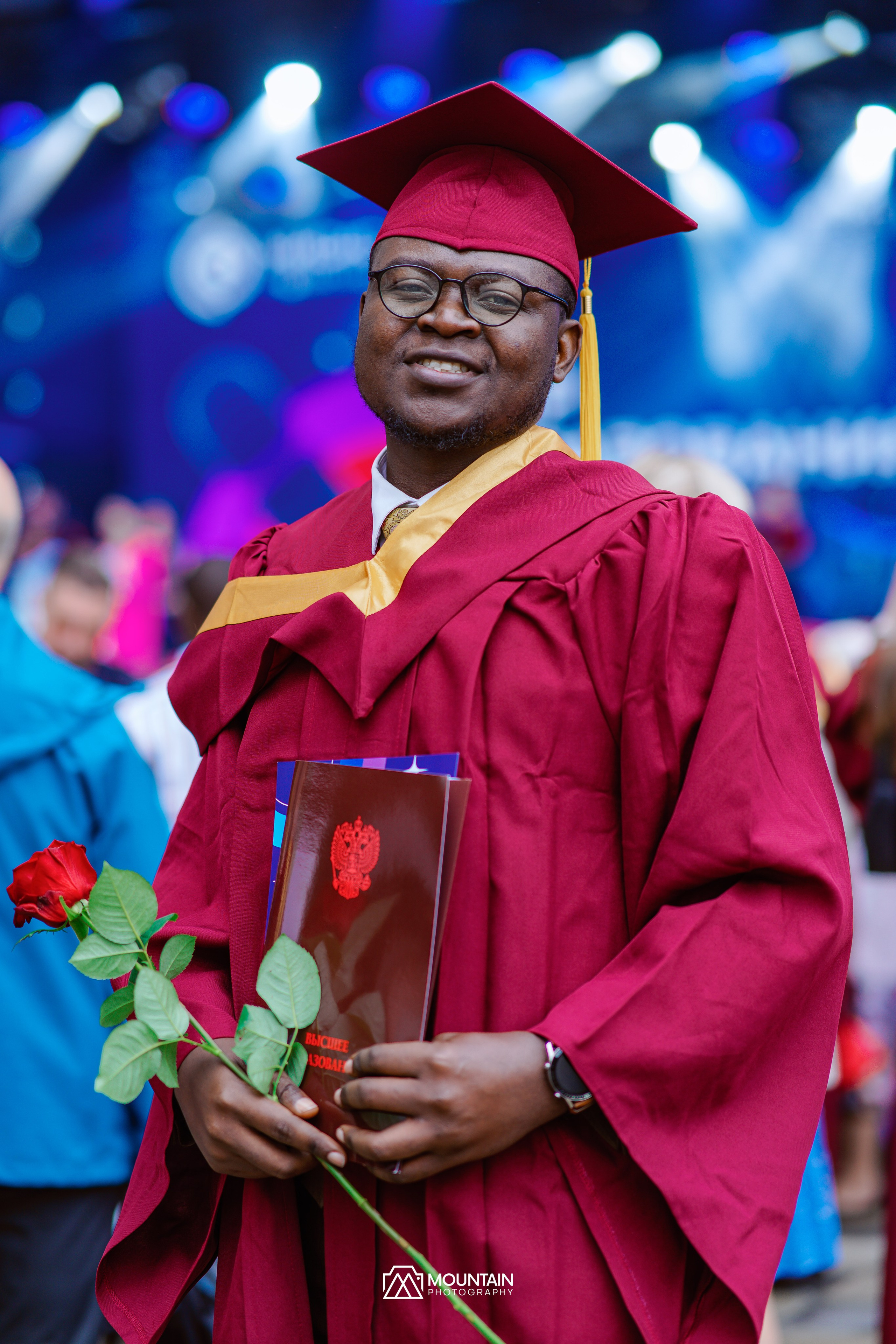 Remise des diplômes. Photographe basé à Moscou