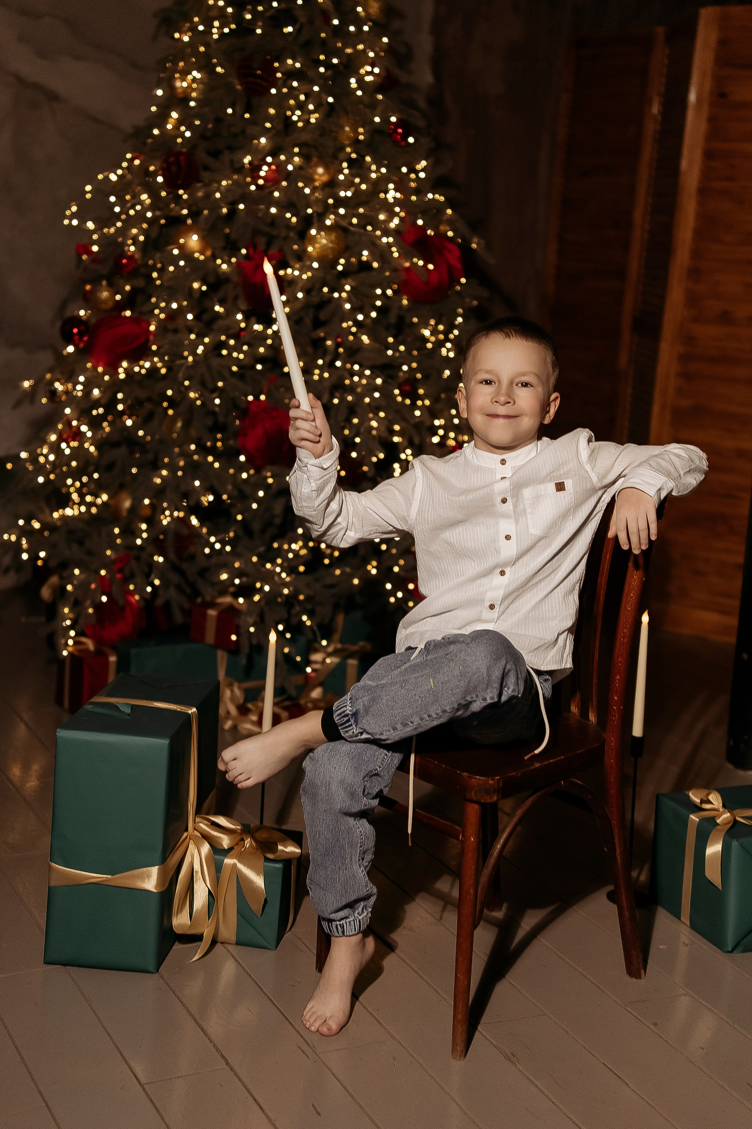 Лофт Новогодний. Семейный и свадебный фотограф в Москве Леванова Александра