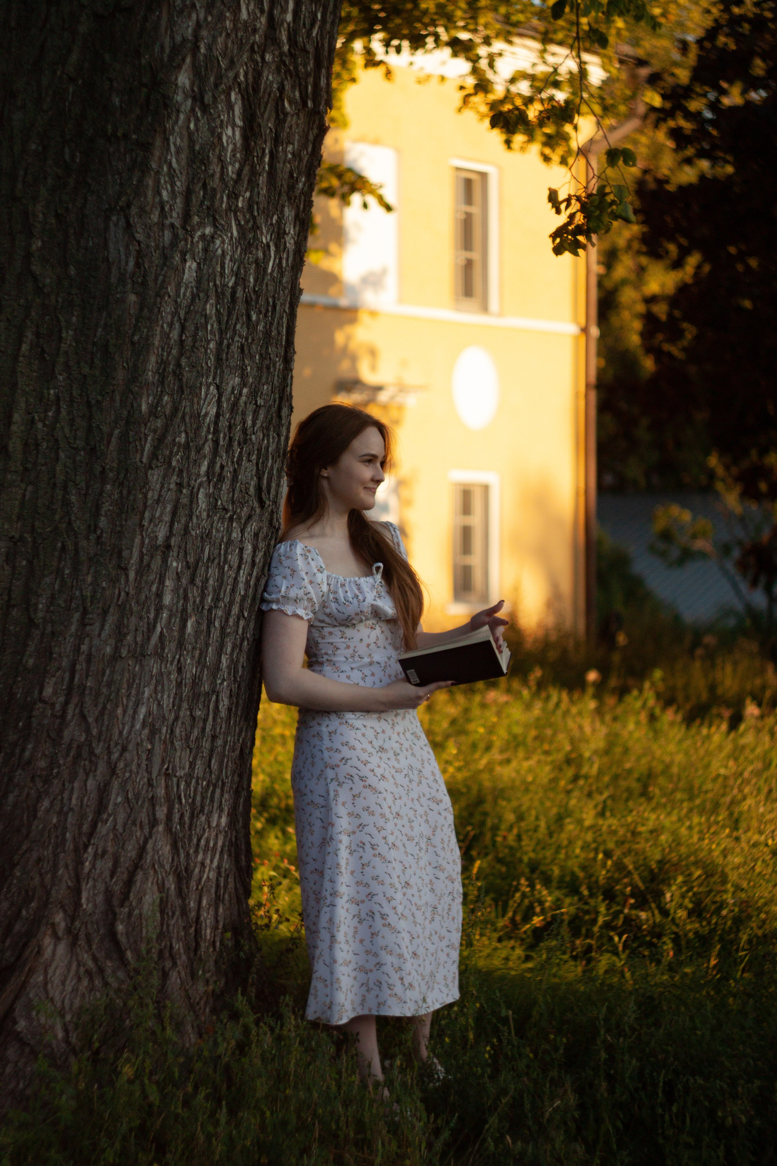 Фотосессия  в парке для поэтессы. Фотограф Наталья Воронина Москва