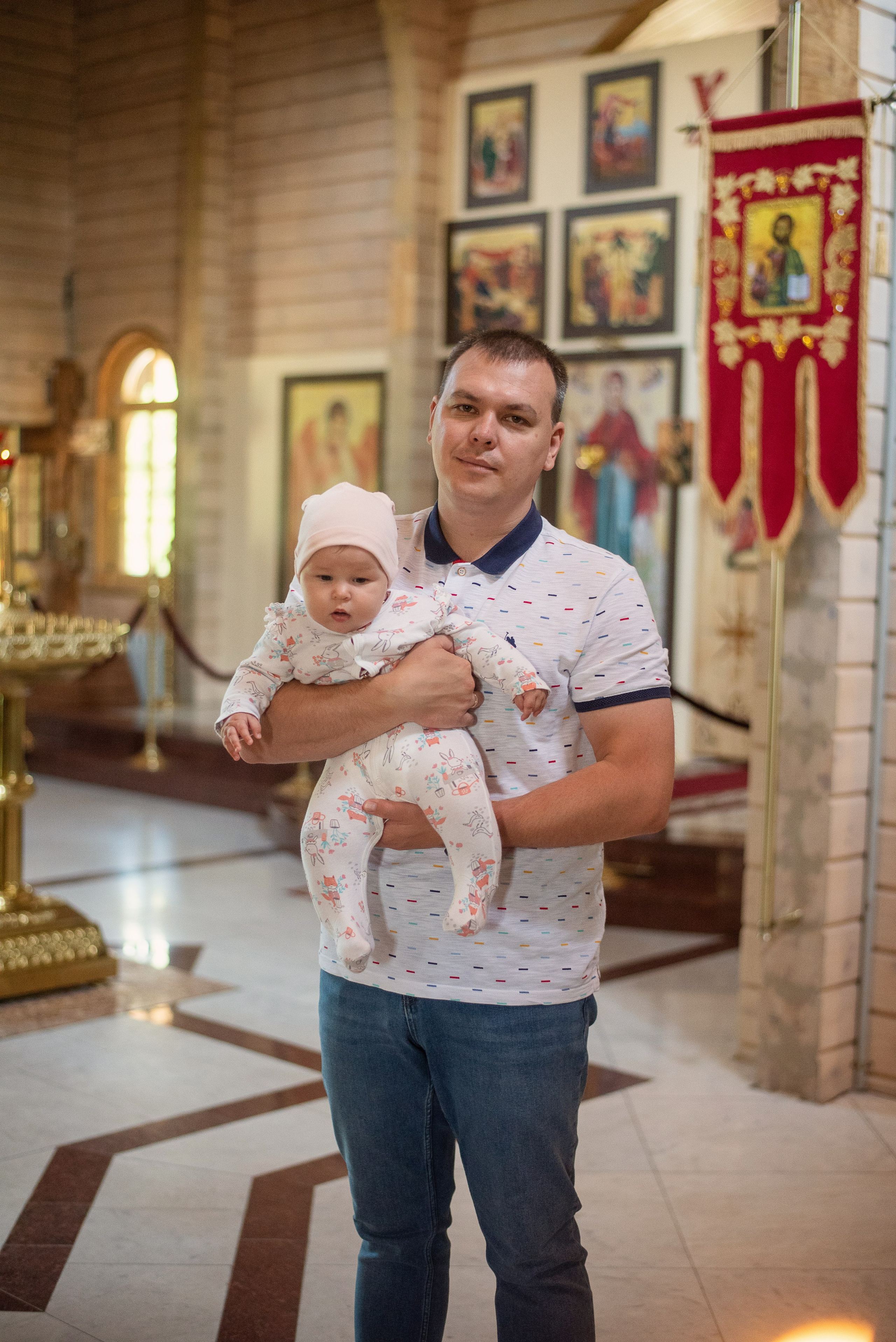 Крещение в Скорбященской Церкви. Фотограф новорожденных Воронеж — Дорохина Яна. Семейный фотограф