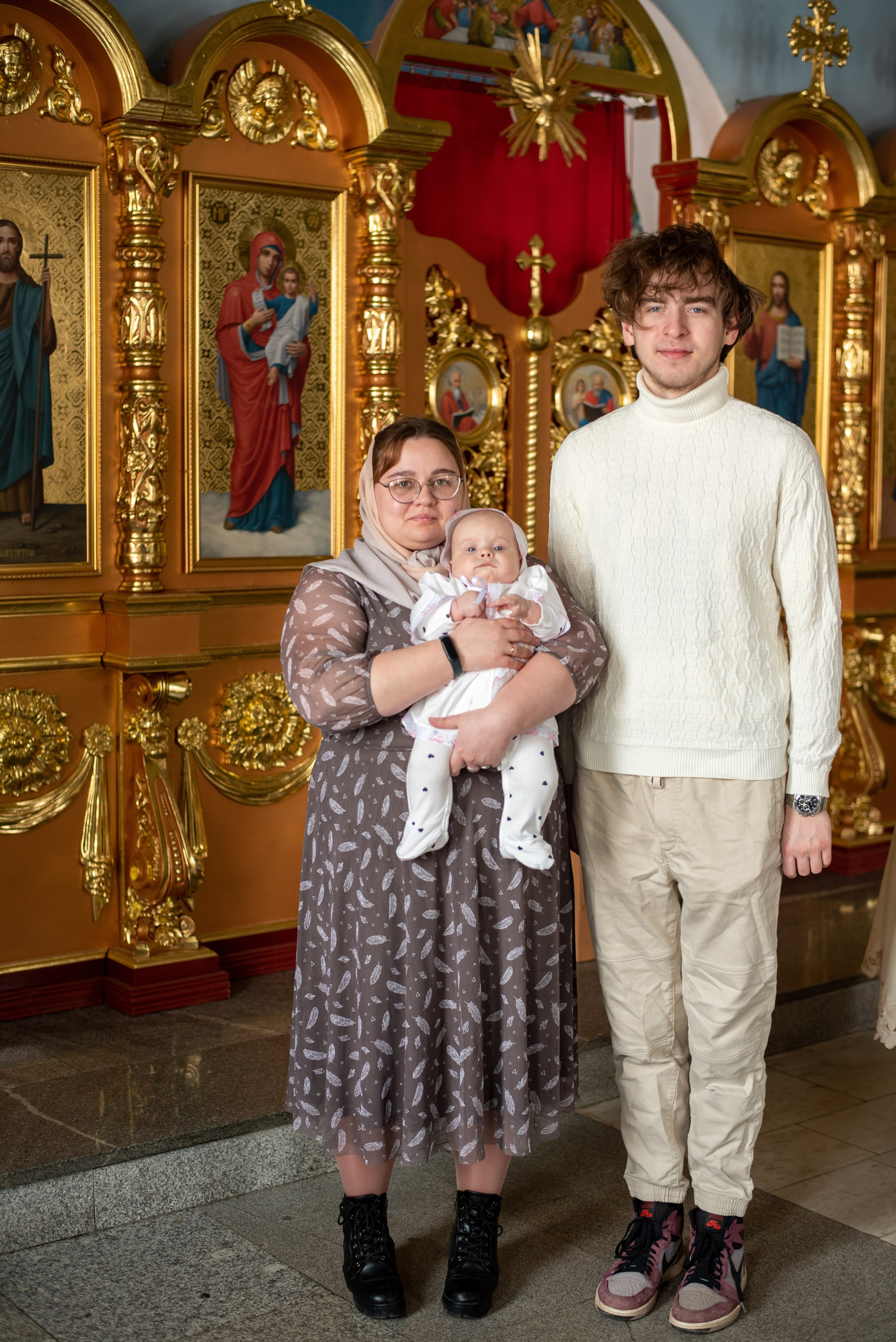 Крещение в Казанском Храме. Фотограф новорожденных Воронеж — Дорохина Яна. Семейный фотограф