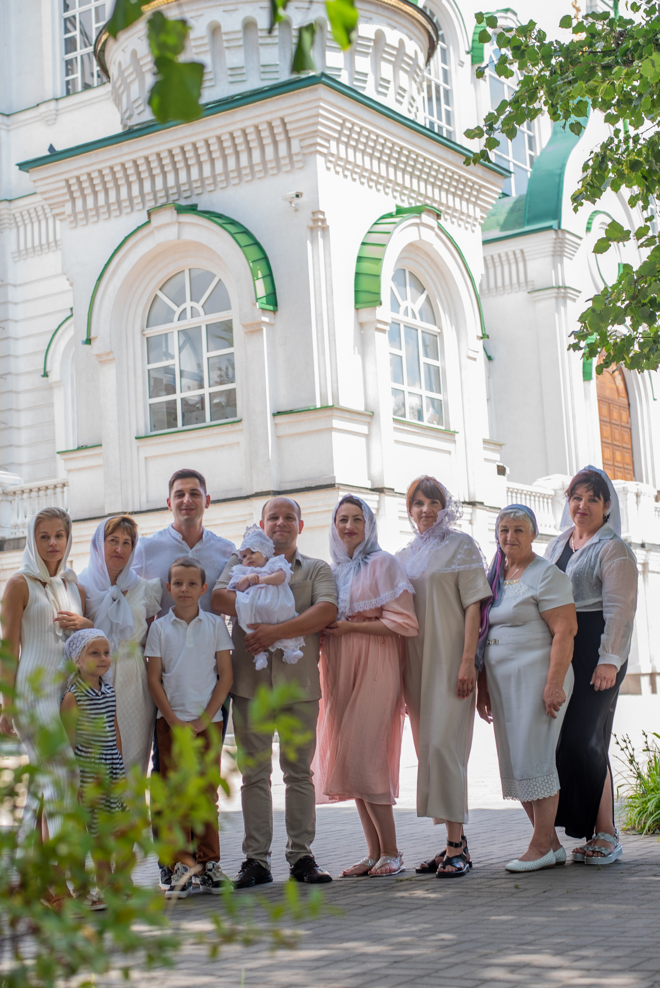Крестины в Благовещенском Соборе. Фотограф новорожденных Воронеж — Дорохина Яна. Семейный фотограф