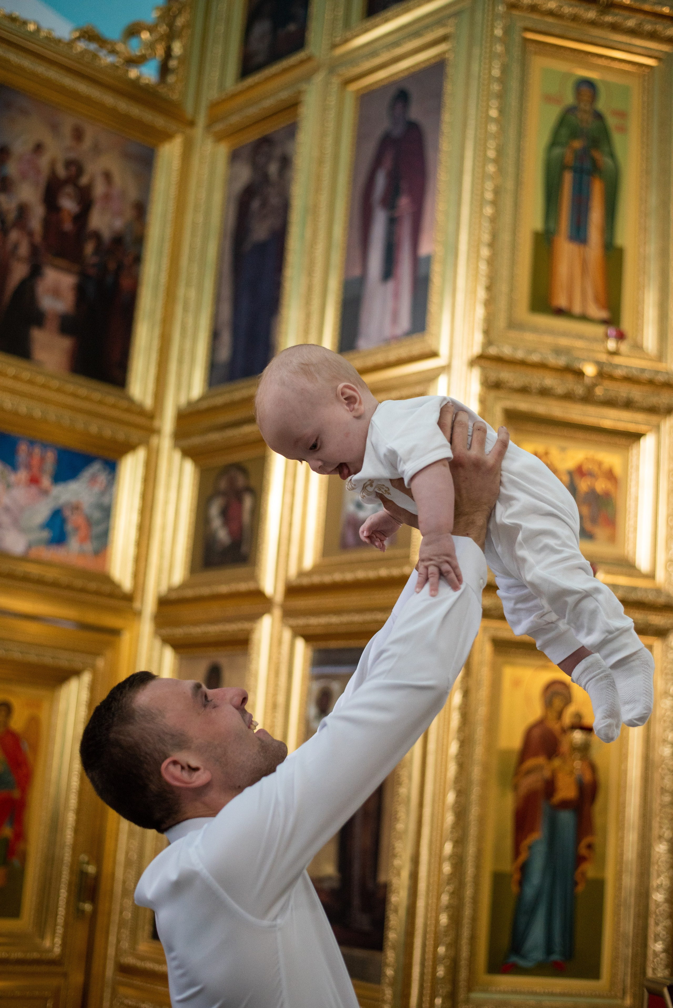 Крещение в Митрофаньевской Церкви. Фотограф новорожденных Воронеж — Дорохина Яна. Семейный фотограф