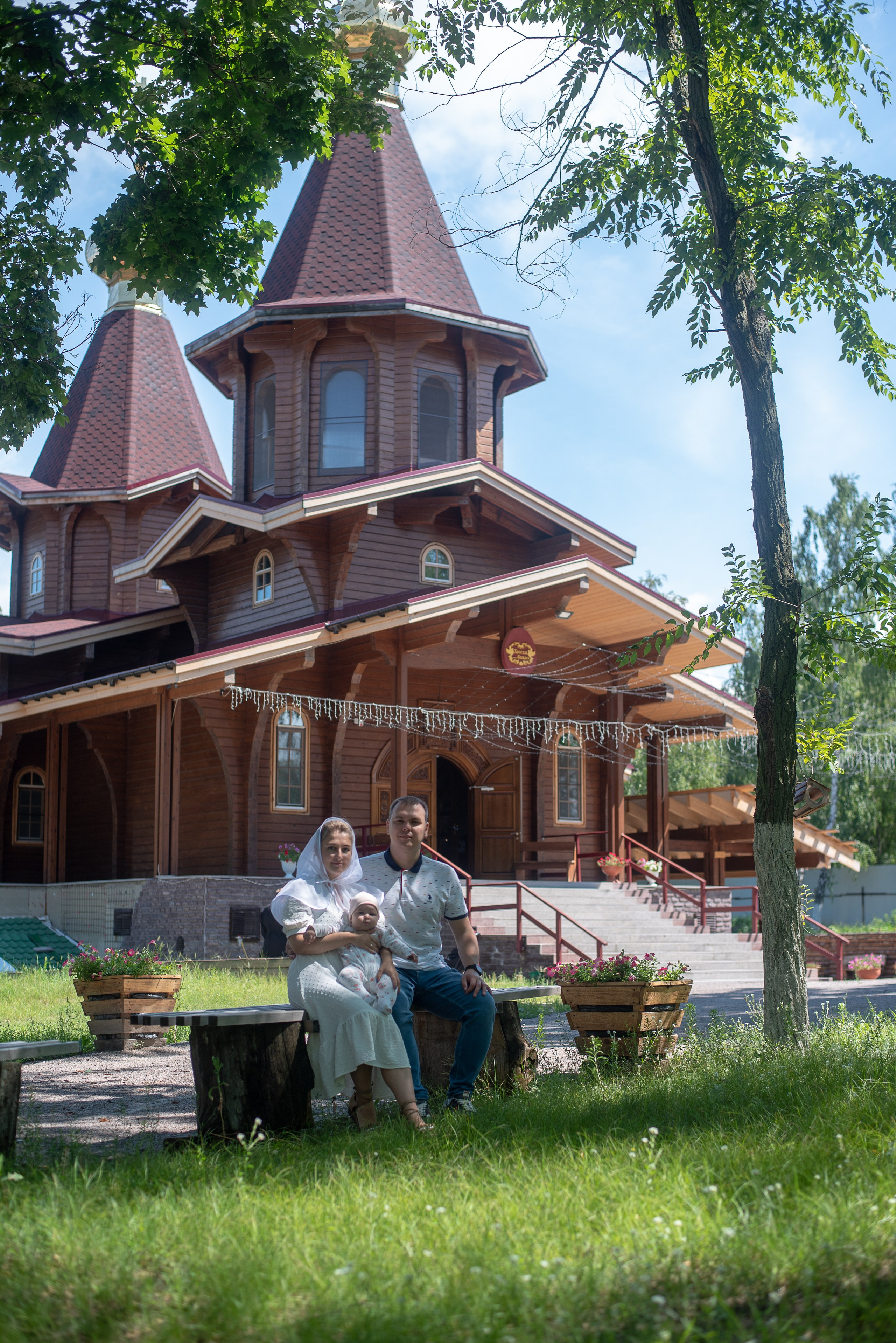Крещение в Скорбященской Церкви. Фотограф новорожденных Воронеж — Дорохина Яна. Семейный фотограф