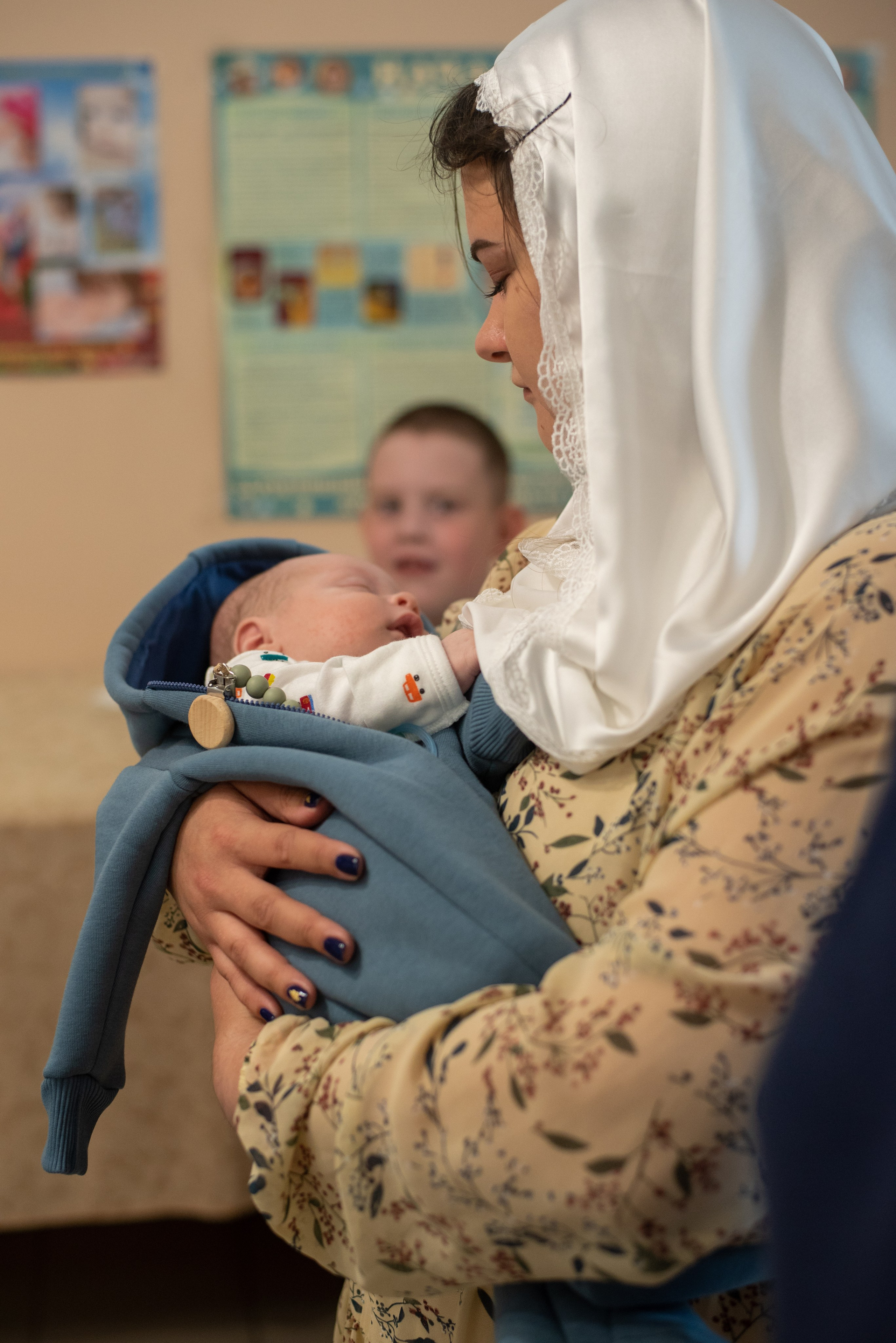 Крещение в Андреевской Церкви. Фотограф новорожденных Воронеж — Дорохина Яна. Семейный фотограф