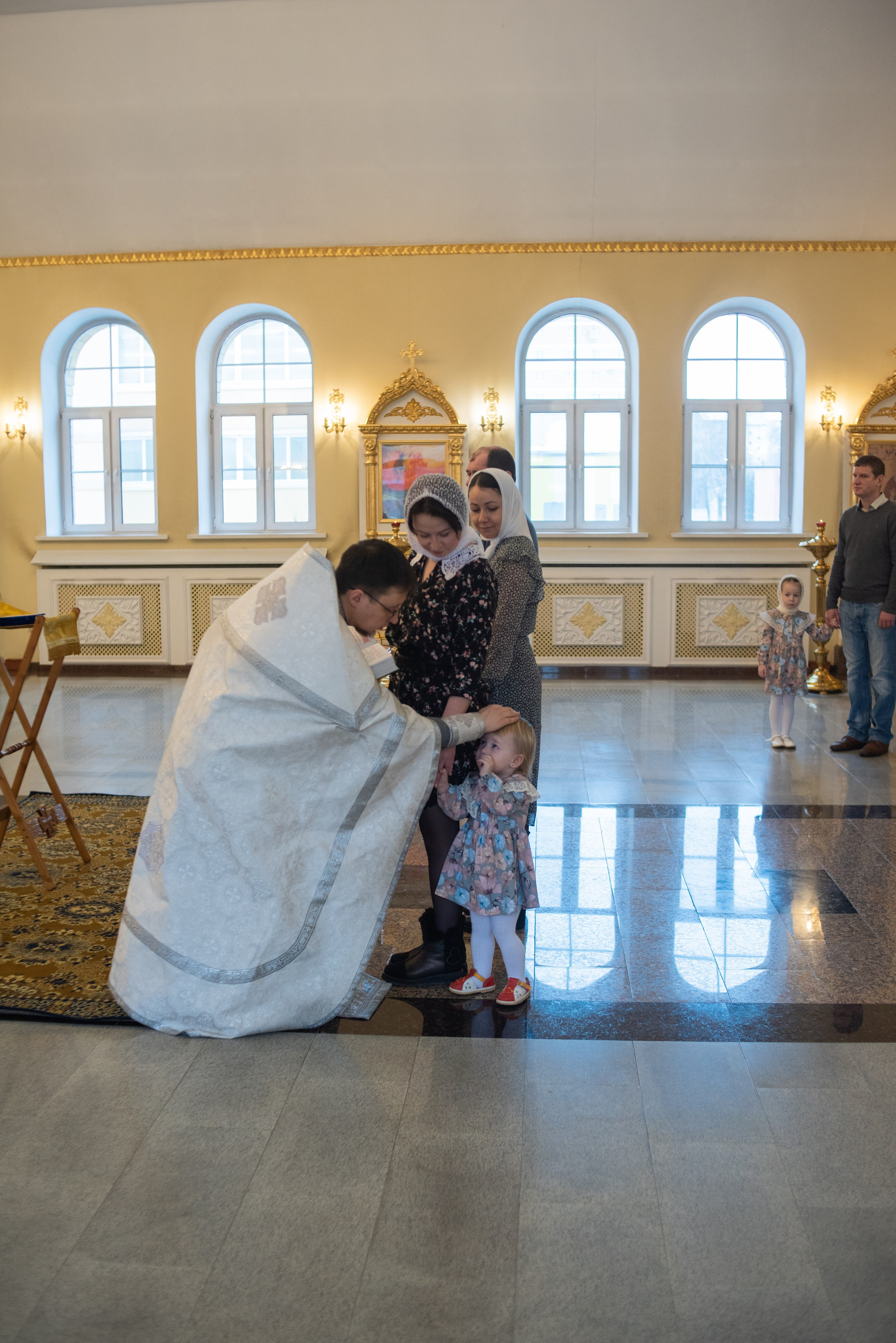 Крещение в Храме во имя святителя и чудотворца Николая. Фотограф новорожденных Воронеж — Дорохина Яна. Семейный фотограф
