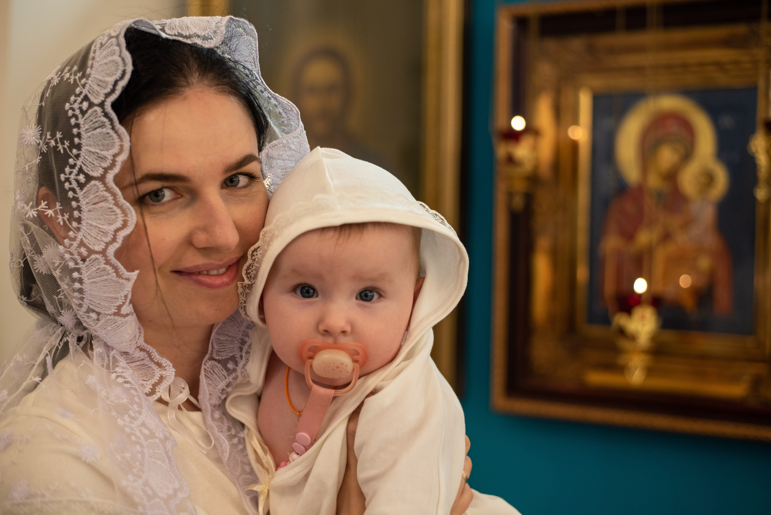 Крестины в Храме в честь иконы Божией Матери Скоропослушница. Фотограф новорожденных Воронеж — Дорохина Яна. Семейный фотограф