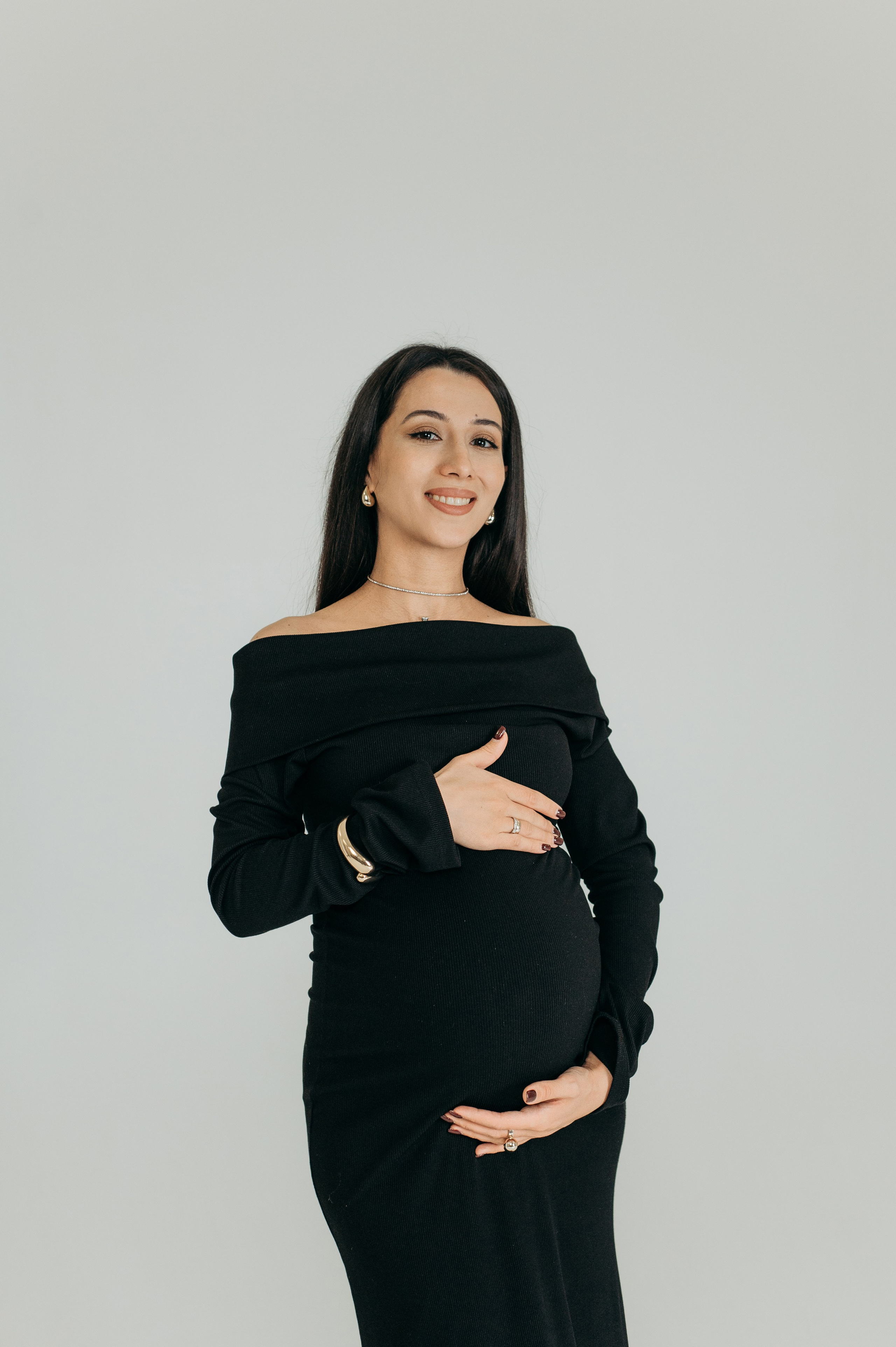 Семейная фотосессия на циклораме. Семейный и свадебный фотограф в Санкт-Петербурге Юлия Мельникова