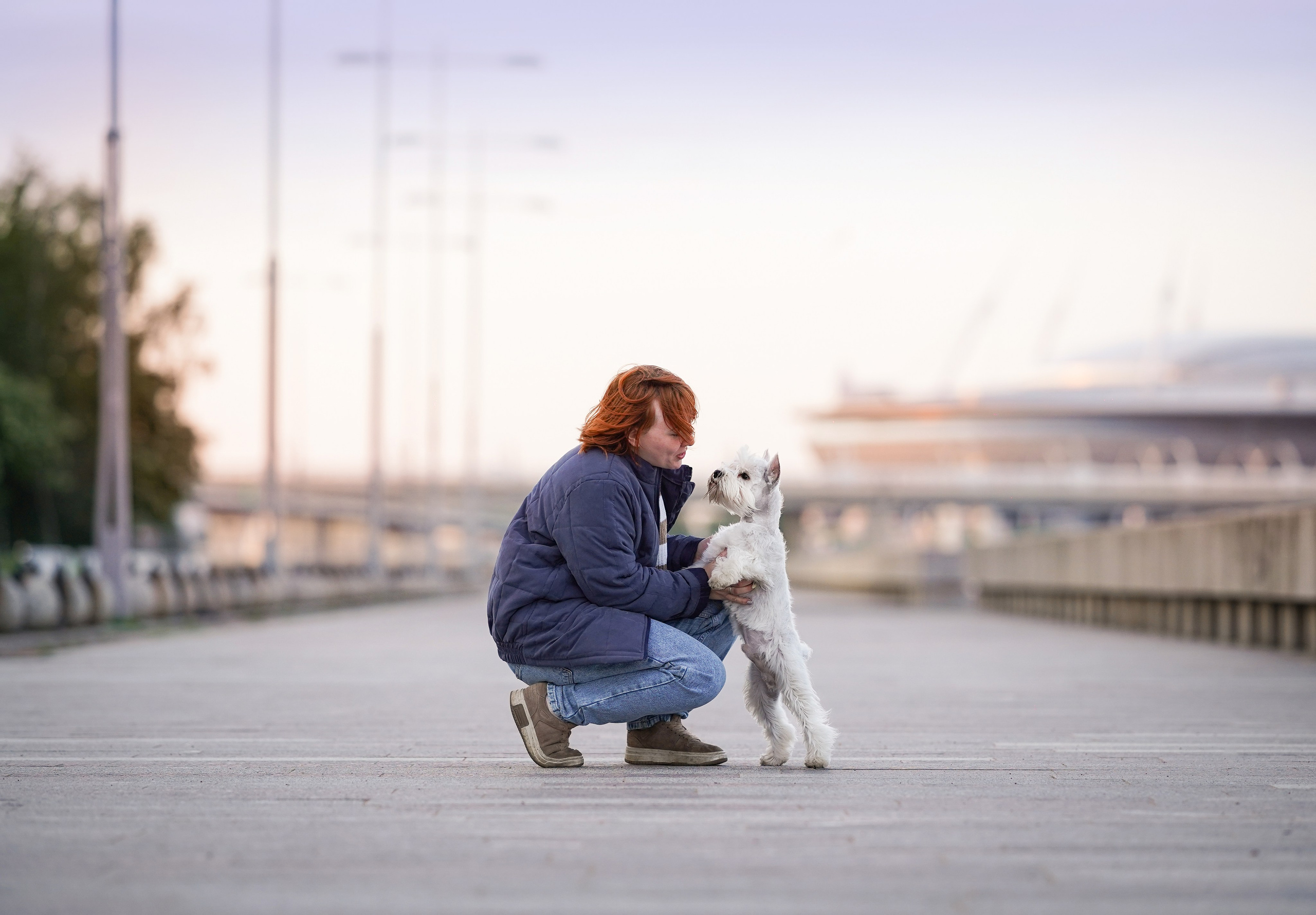 Оля и Доминик. Фотограф-анималист в Санкт-Петербурге Яна Мартынова