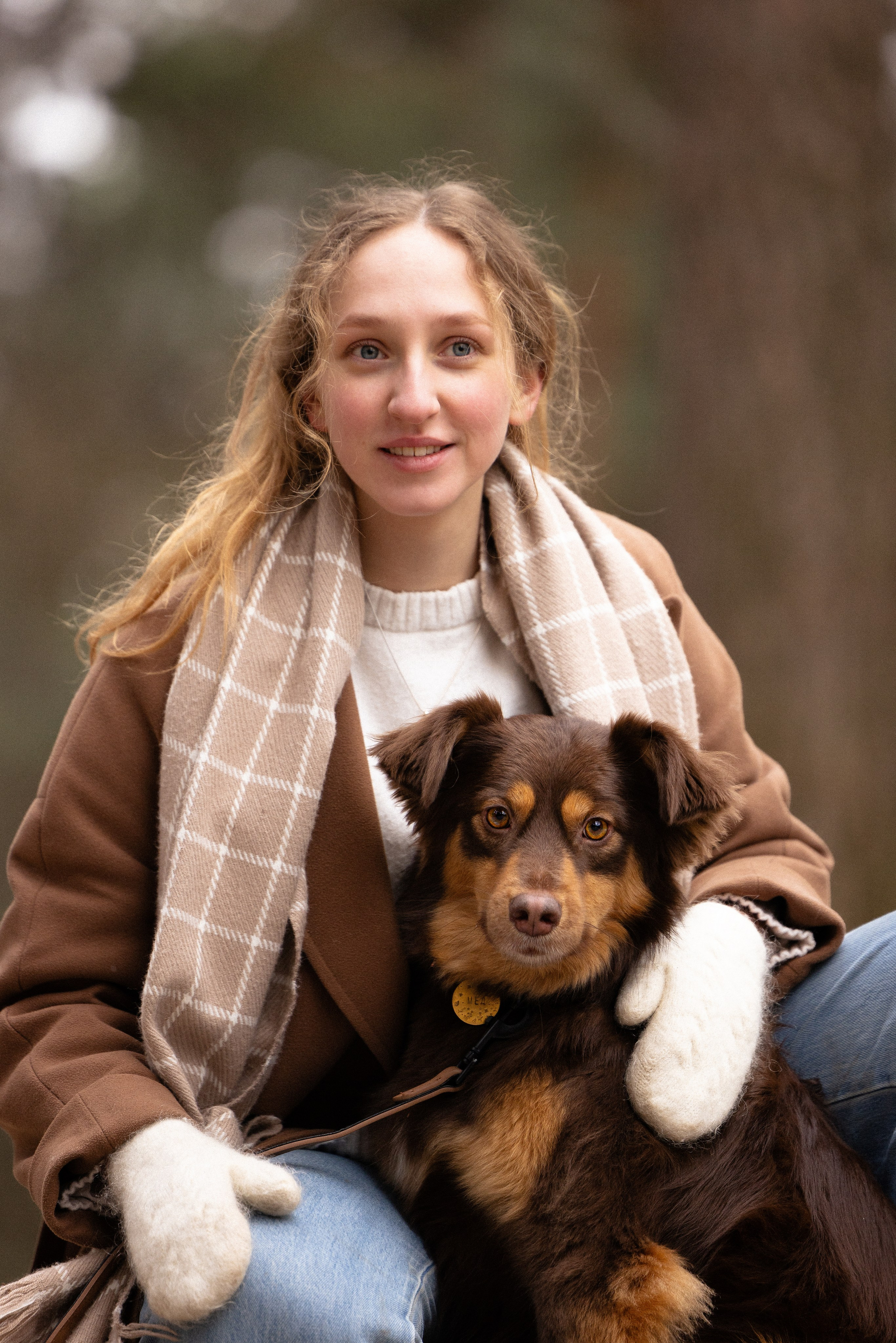 Катя и Мёд. Фотограф и видеограф анималист Аганина Дарья