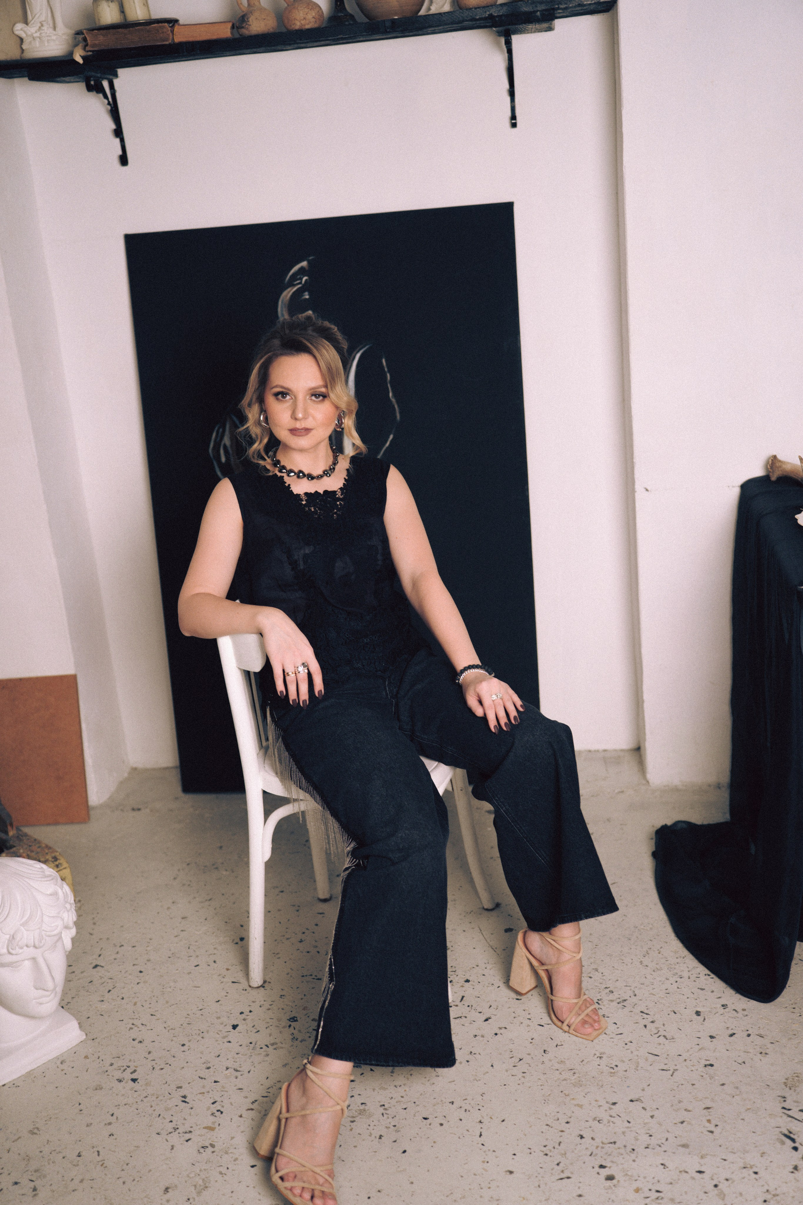 НОВОГОДНЯЯ ФОТОСЕСИИЯ В СТУДИИ ДЛЯ ДЕВУШКИ И ПРОГУЛКА ПО ЧЕРНЫШЕВСКОЙ. Профессиональный фотограф, Санкт-Петербург — Виктория Богомолова