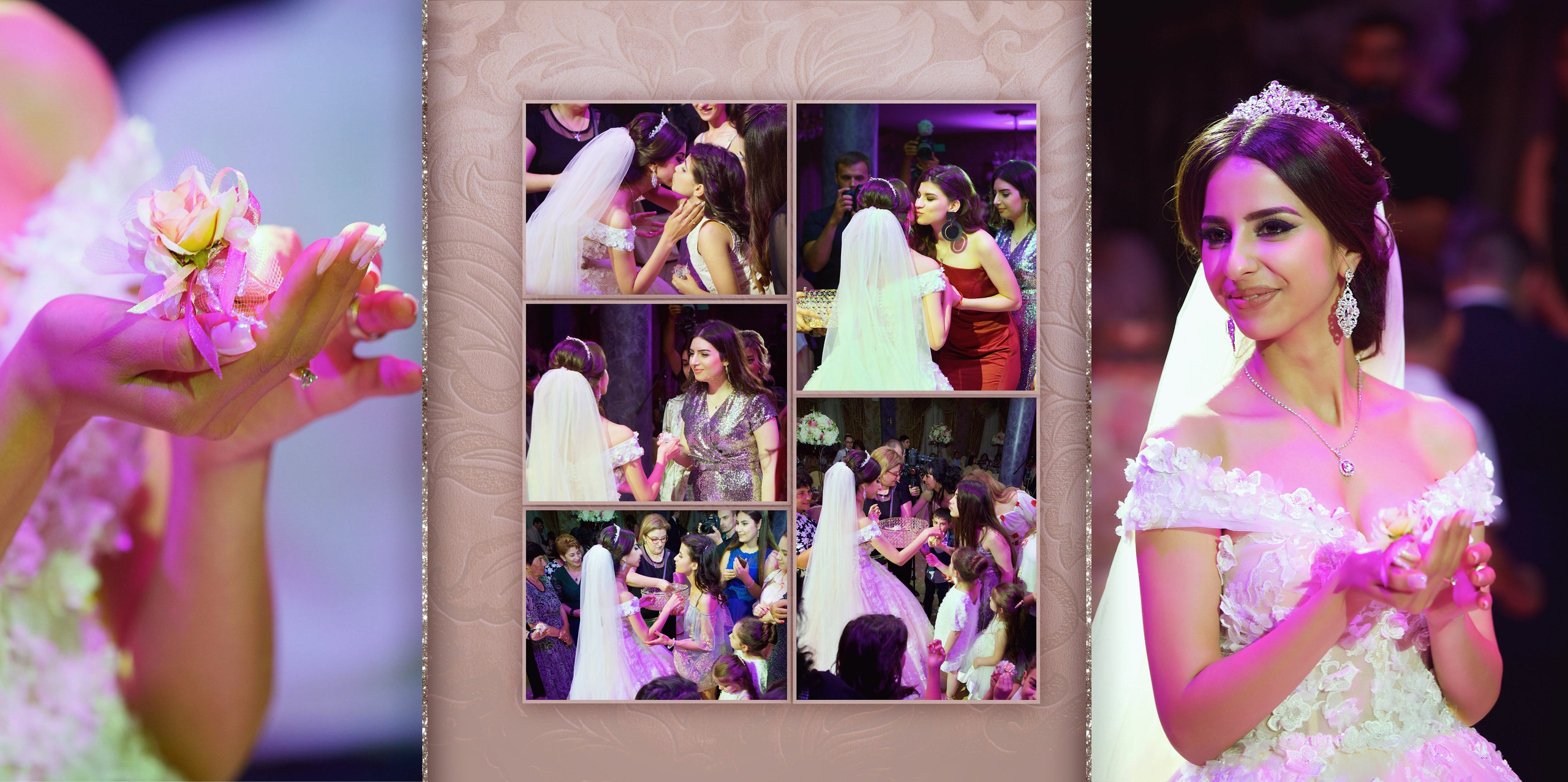 Свадебная фотокнига. Фотограф Кирсанова Наталия. Фотохудожник Наталия Кирсанова