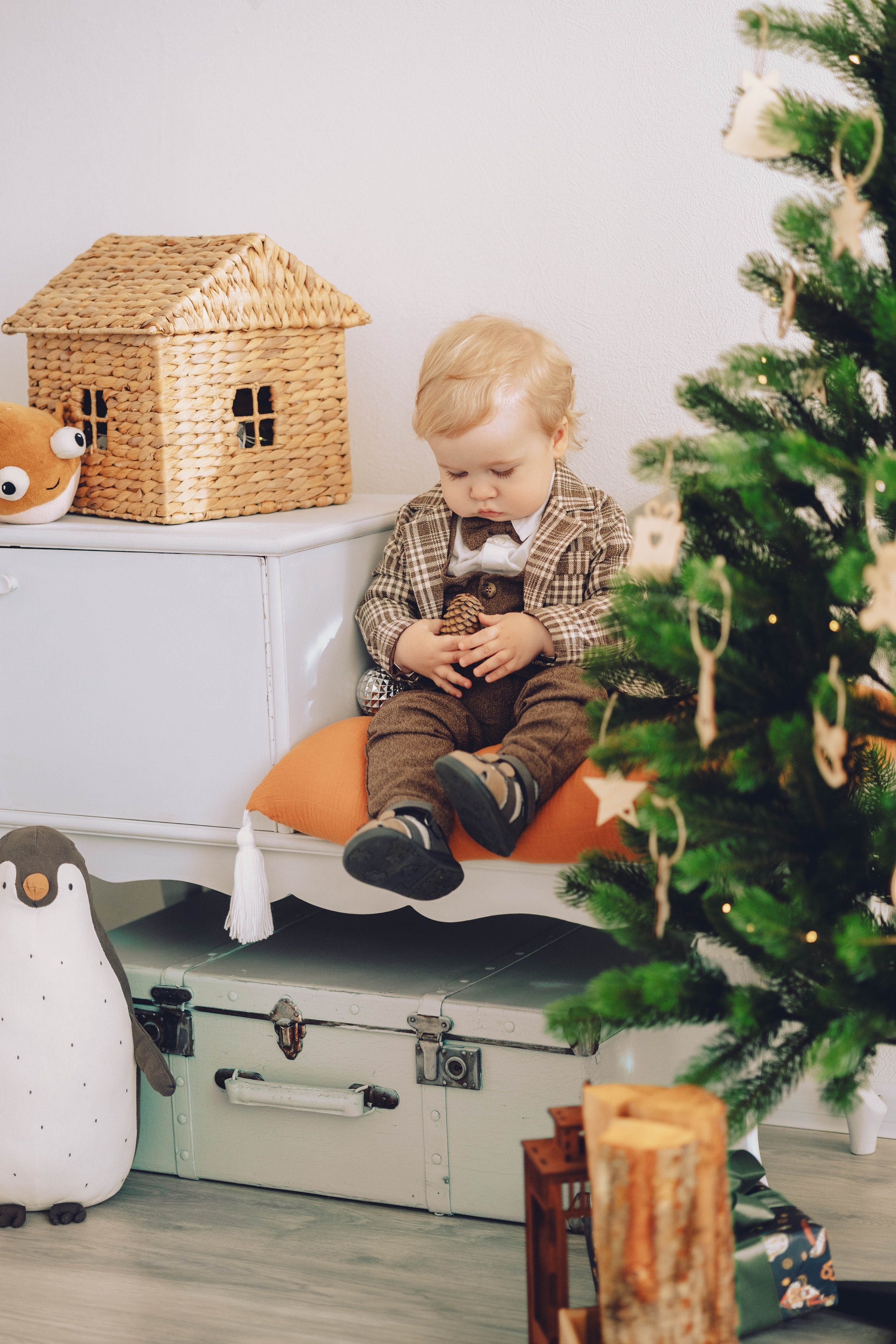 Новогодняя в студии. Семейный фотограф в Дзержинске Наталья Лаэтина