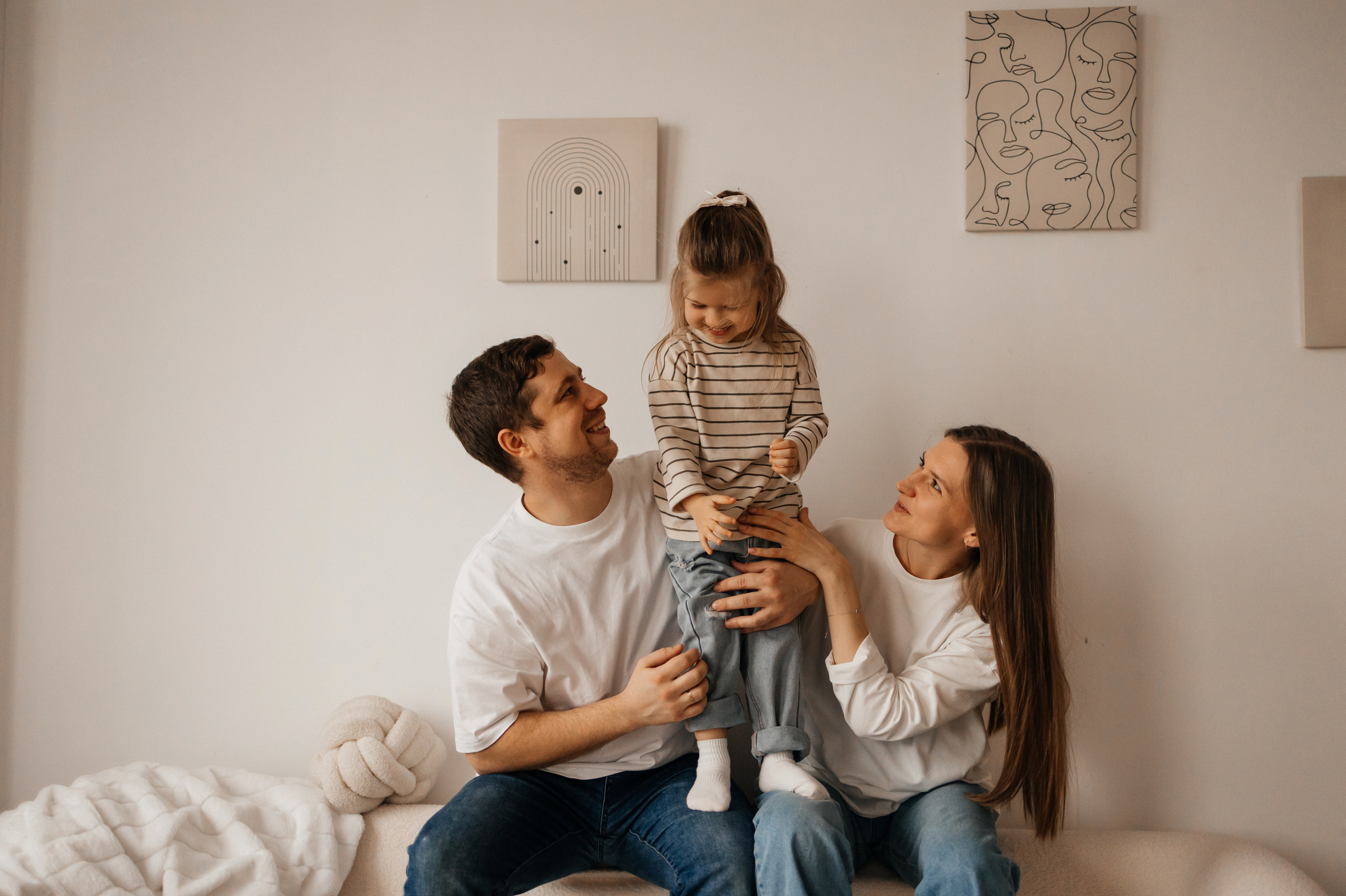 Семейная Съемка “Улыбки на Троих”