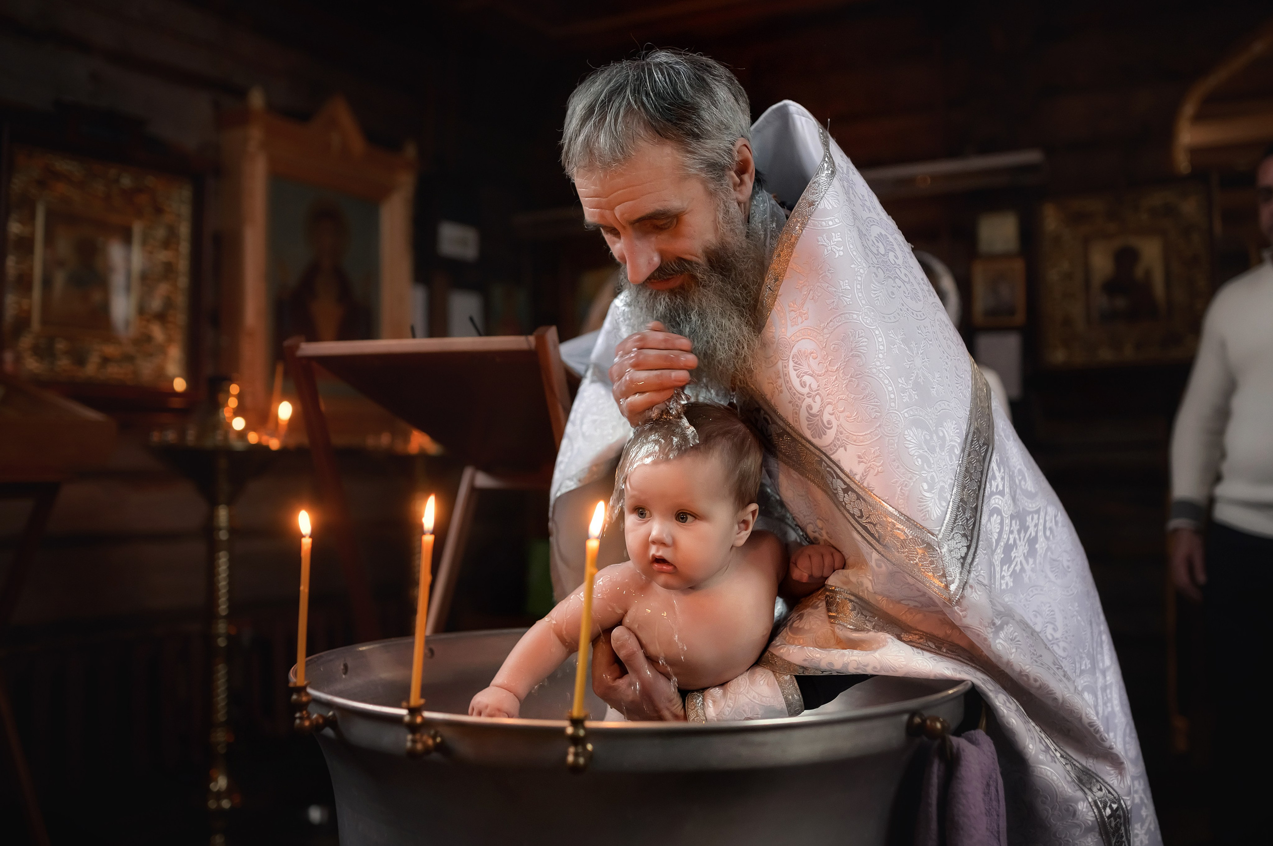 Церковь Воскресения Христова в Суйде. Фотограф на Крещение в Санкт-Петербурге