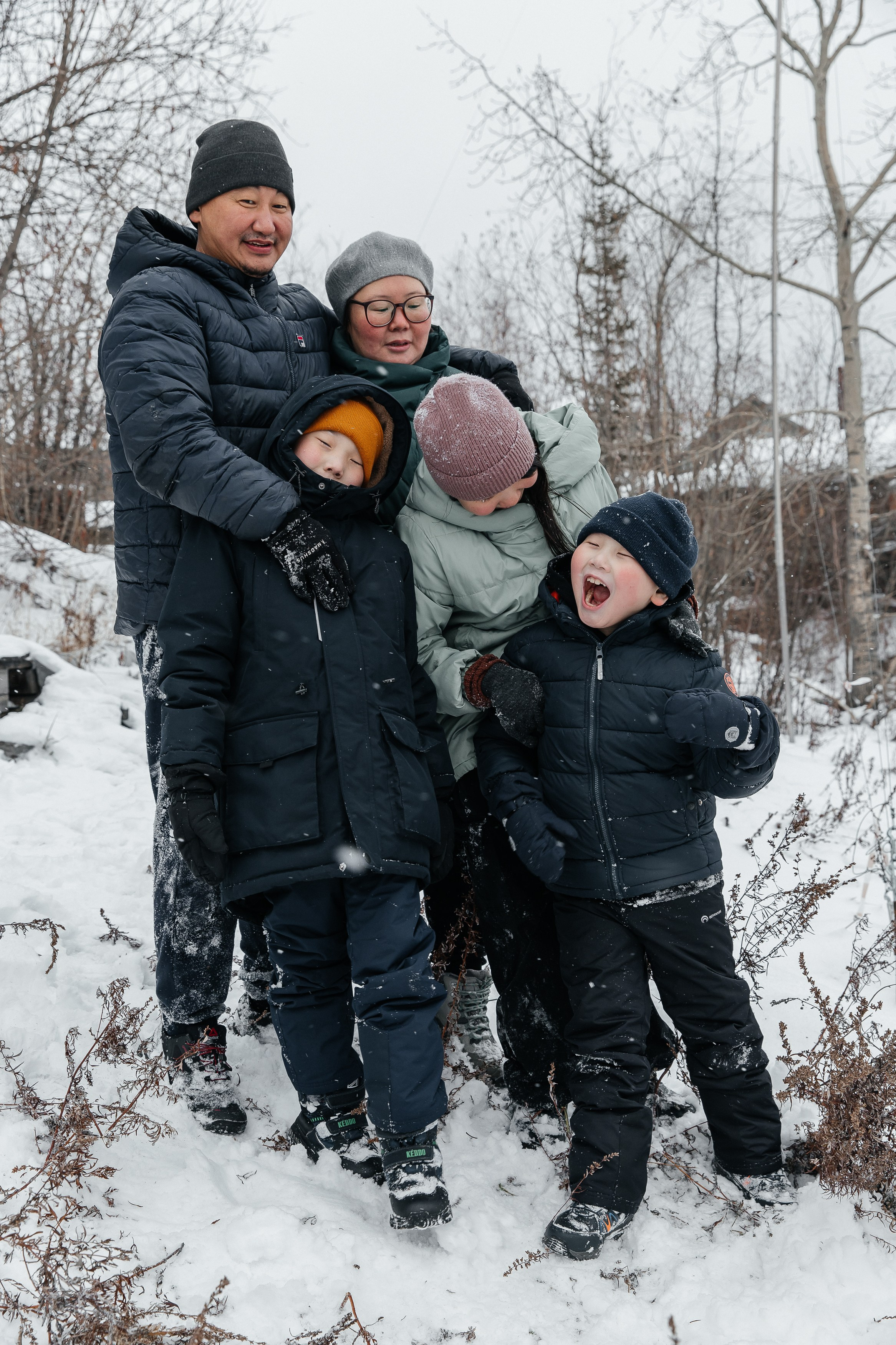 Степановы. Воронистая Анастасия. Фотограф Якутия, Томпонский район