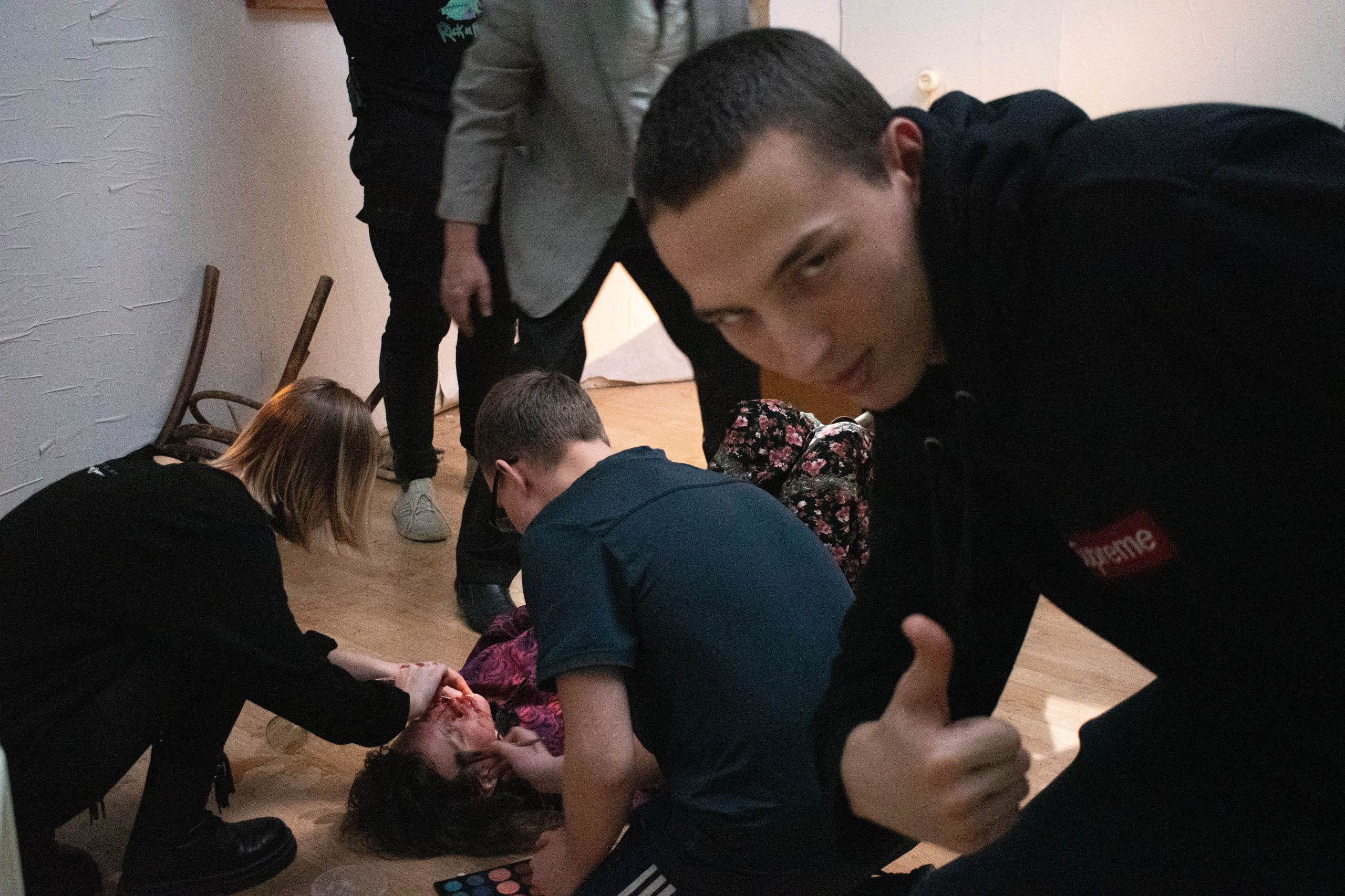 Backstage съемок кино. Фотограф-ретушер в Крыму Юля Лобурец