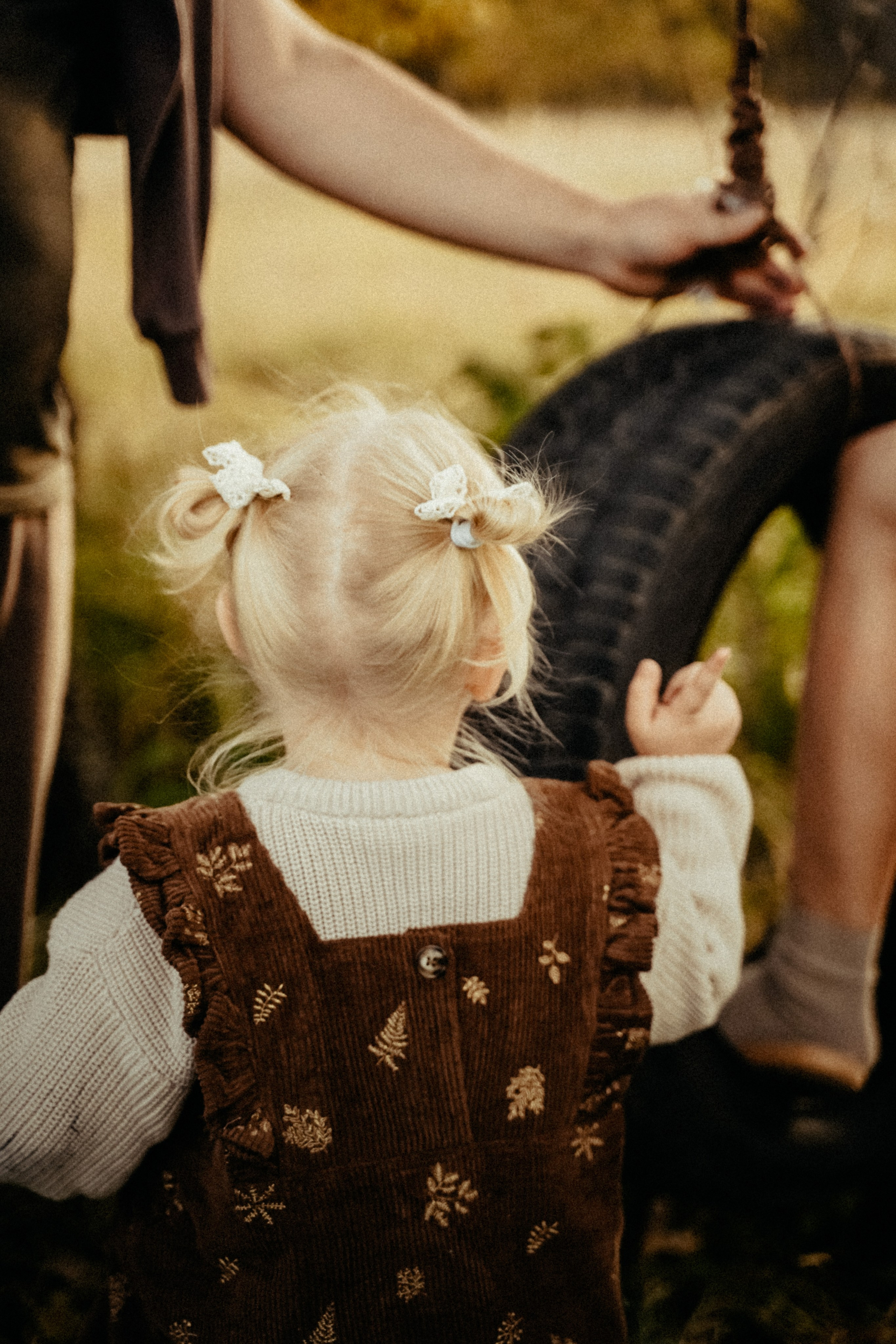 Семья на природе