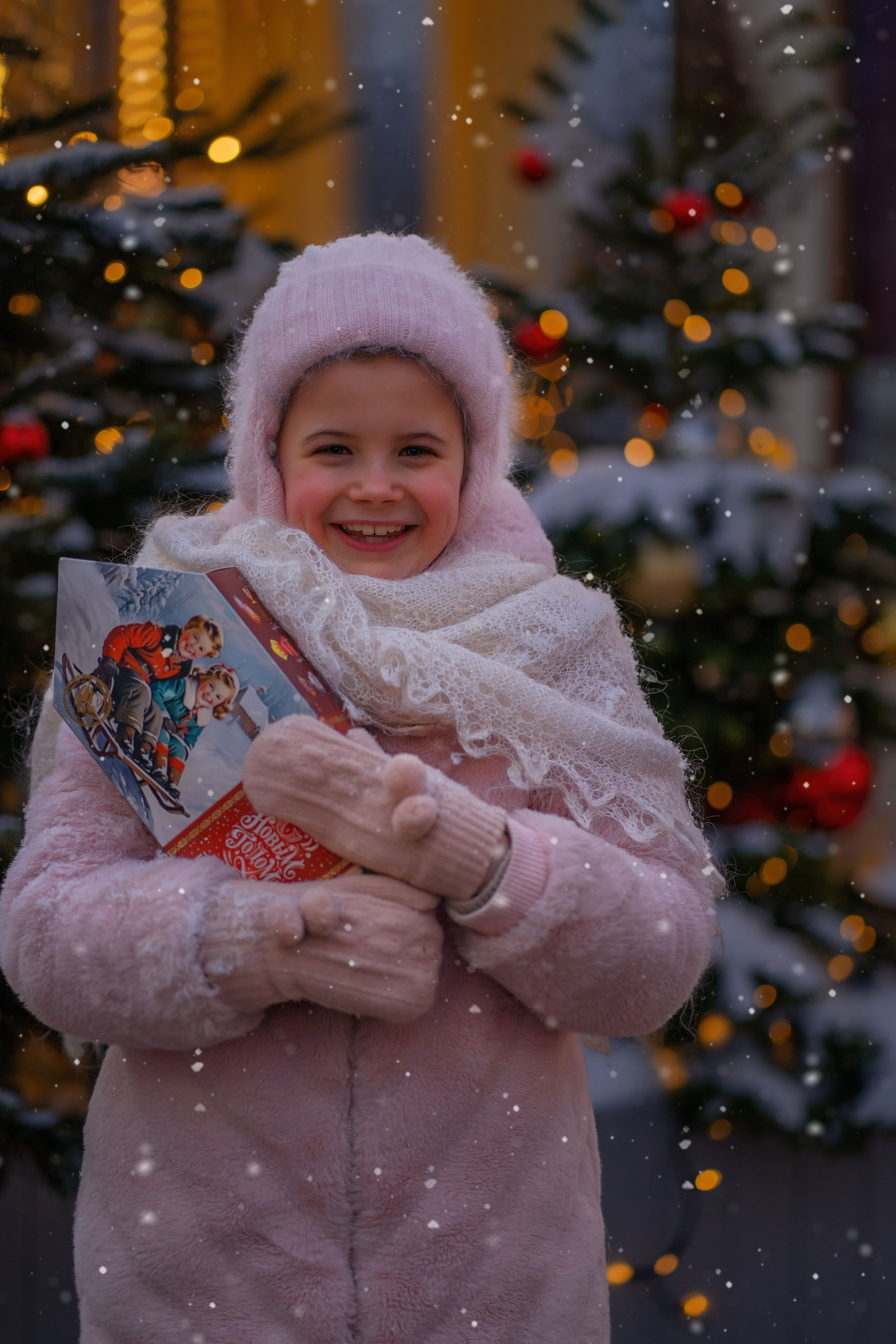 Детские новогодние и рождественские фотоистории. Детский и семейный фотограф в Москве и Подмосковье Настя Наумова